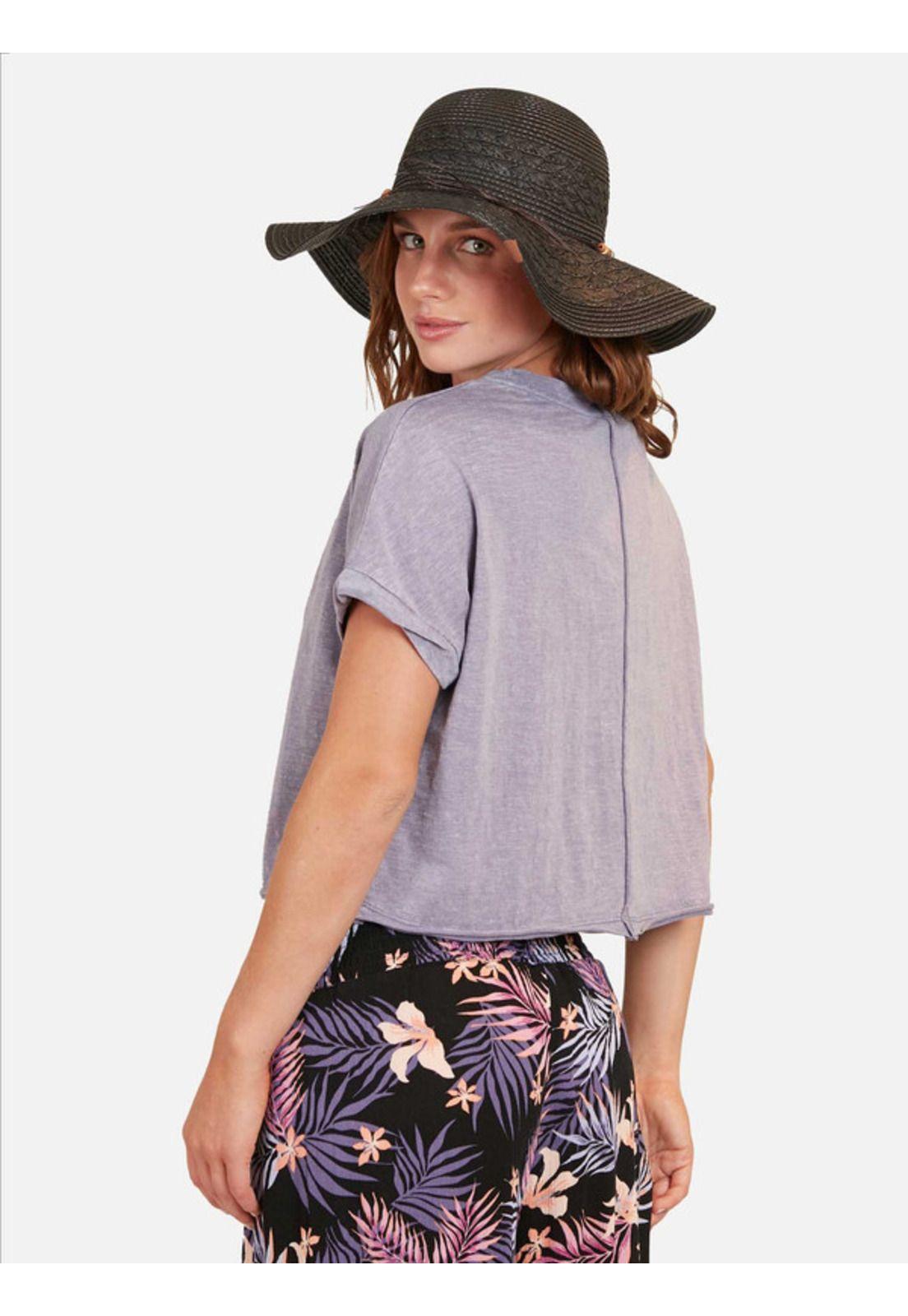 Polera Basic Day Mujer Morado Maui And Sons-1