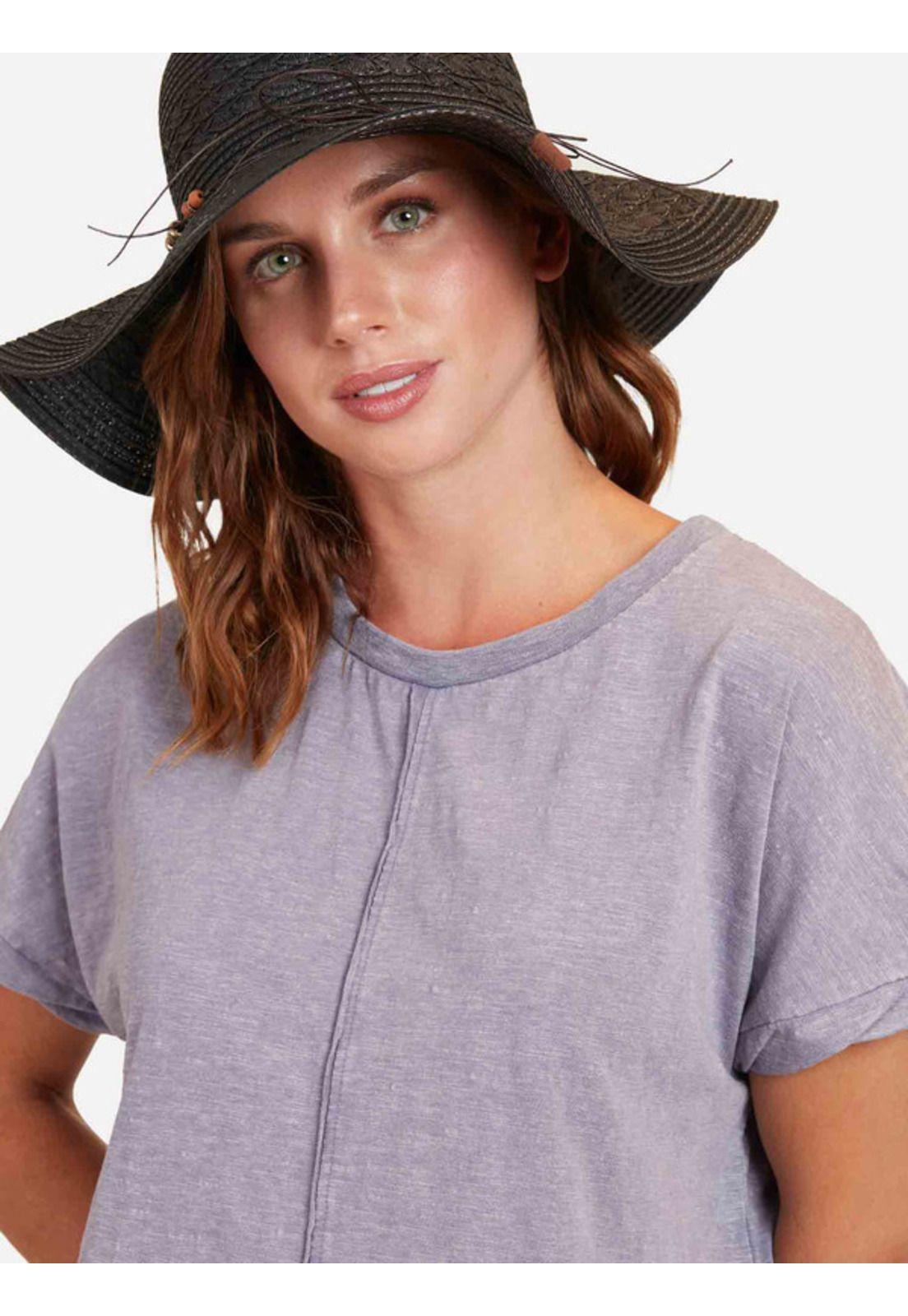 Polera Basic Day Mujer Morado Maui And Sons-2