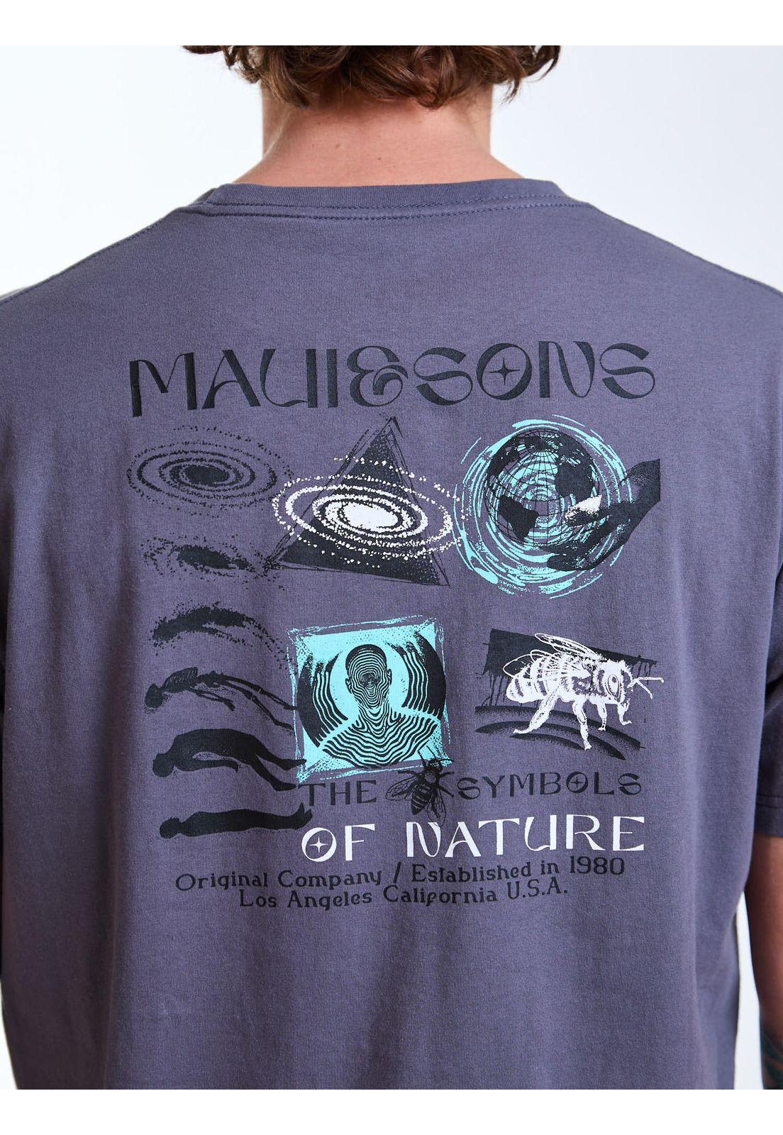 Polera MC Nature Gris Hombre Maui and Sons-3