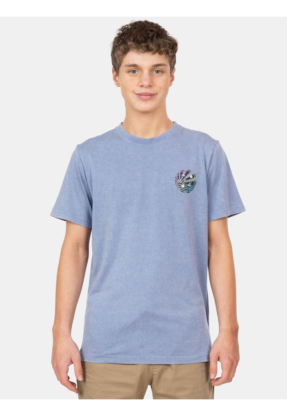 Polera MC Horizont Point Morado Infantil Maui And Sons-0