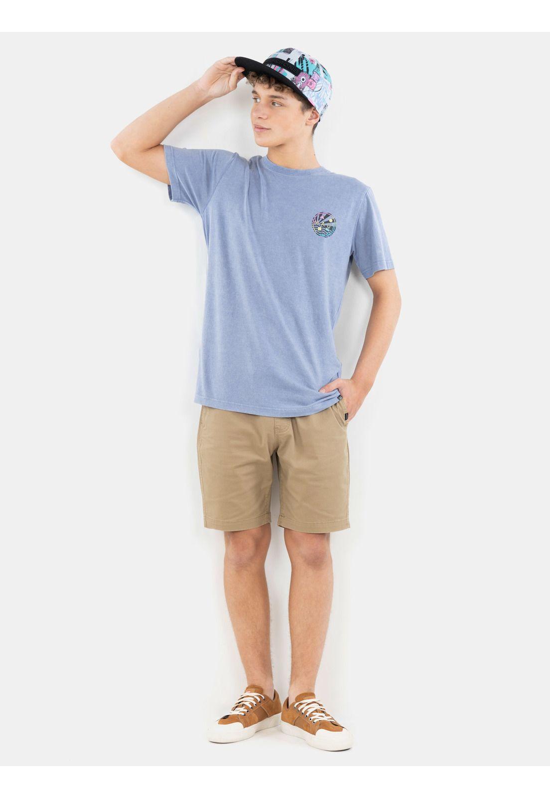 Polera MC Horizont Point Morado Infantil Maui And Sons-2