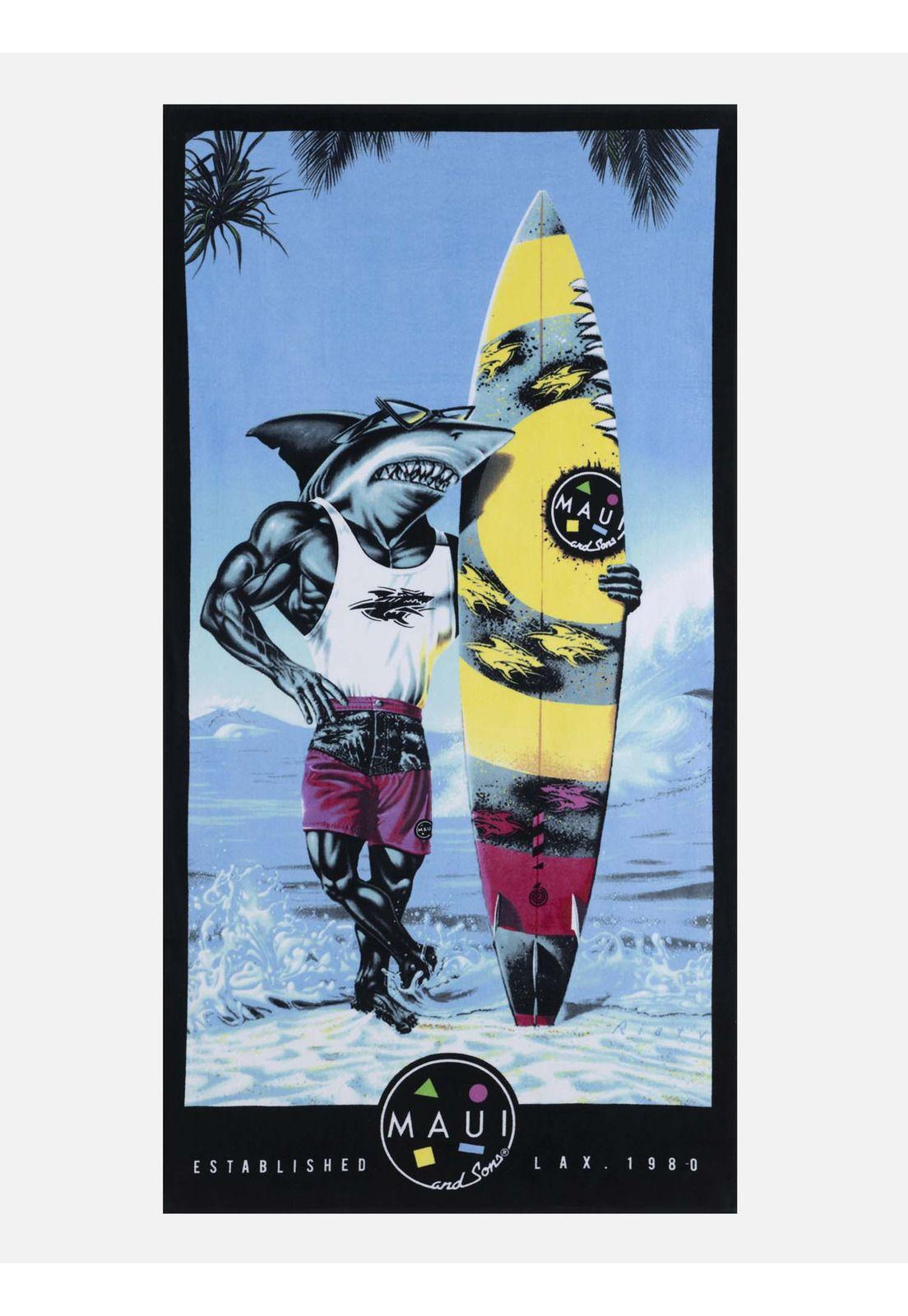 Toalla Hombre Celeste  5AV1516-MV22 Maui and sons-0