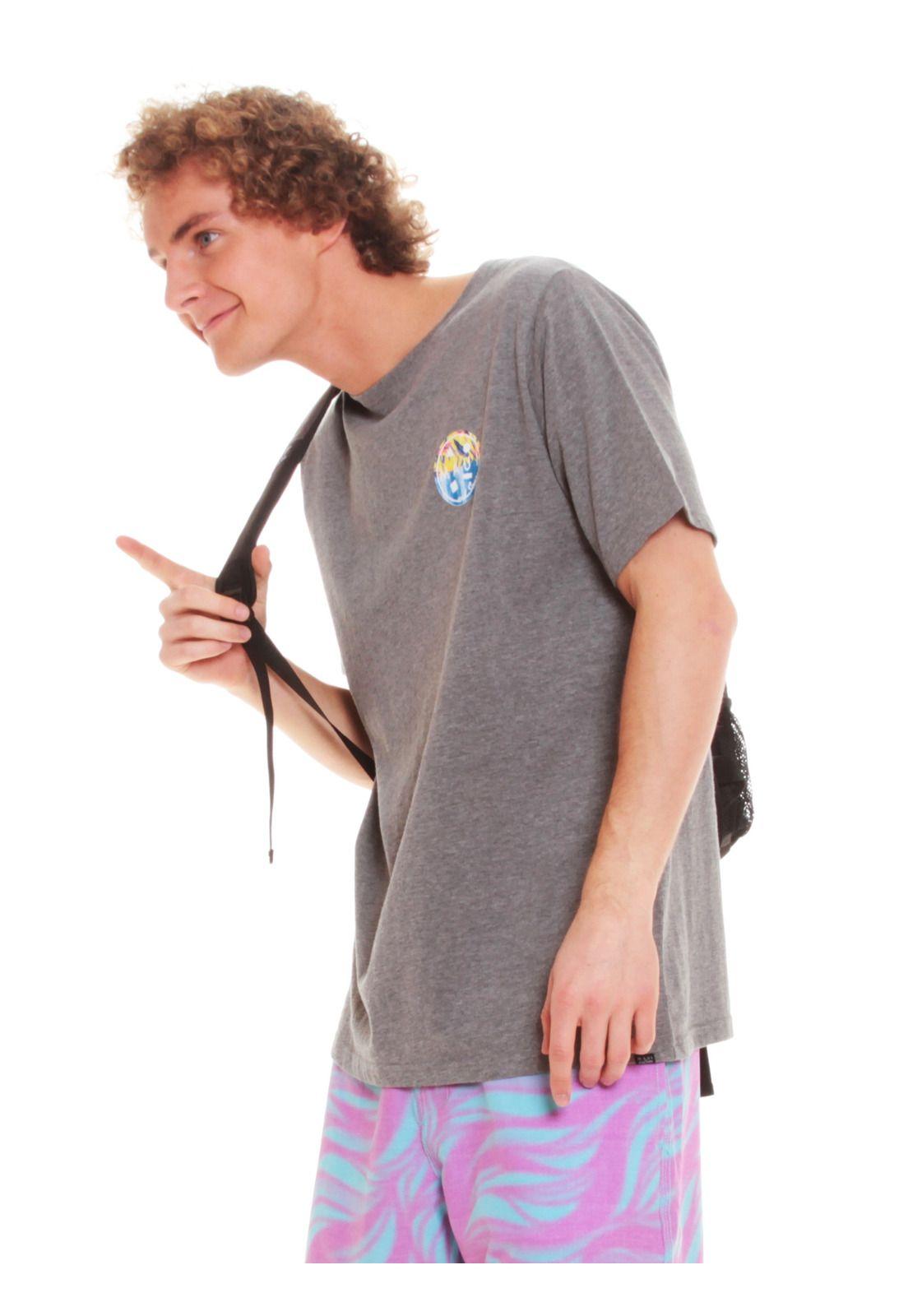 Polera Hombre 5P216-MV20 Gris Maui and Sons-0