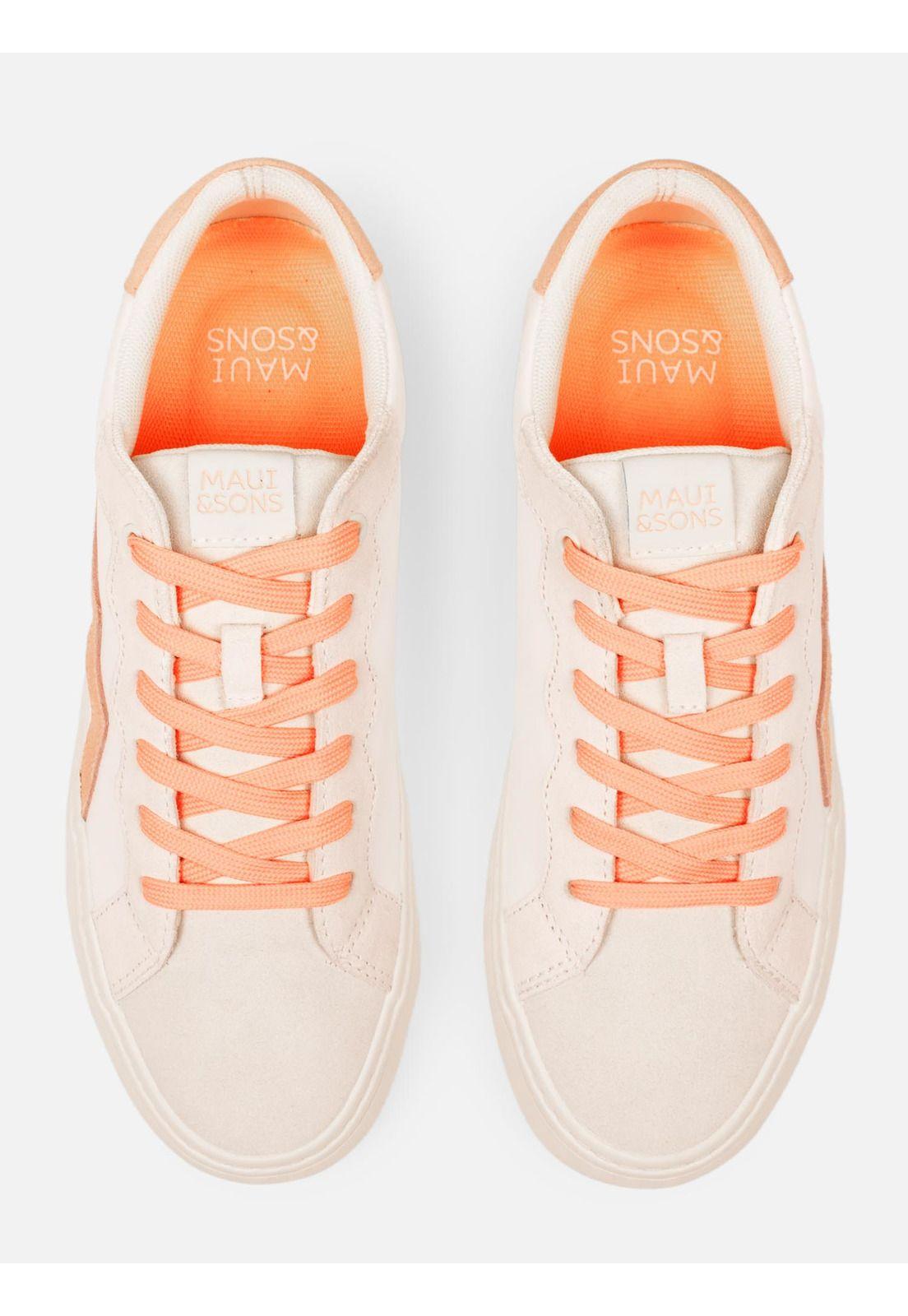 Zapatilla Amaral Beige Mujer Maui And Sons-3