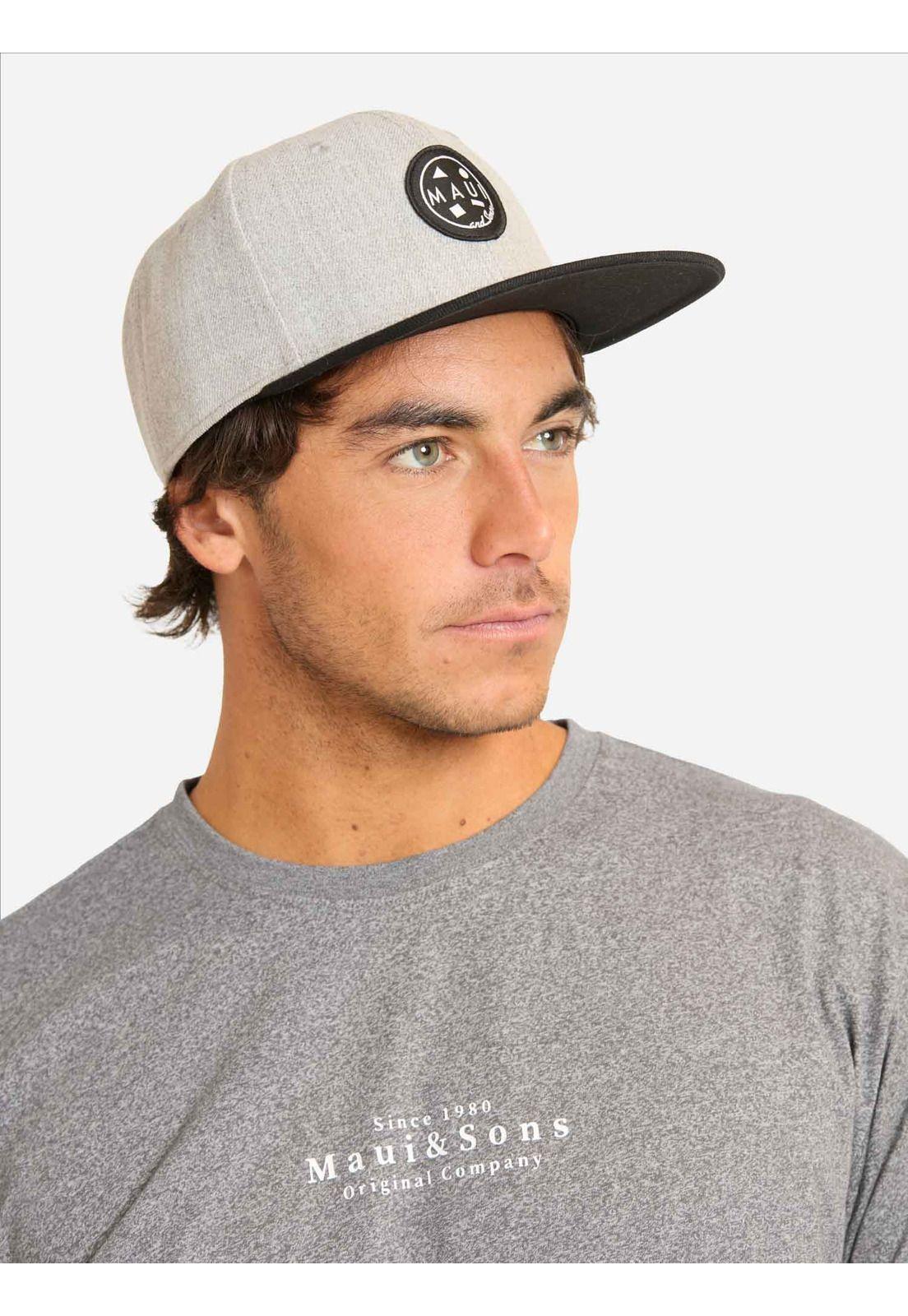 Polera MC Mirashi Gris Hombre Maui And Sons-2
