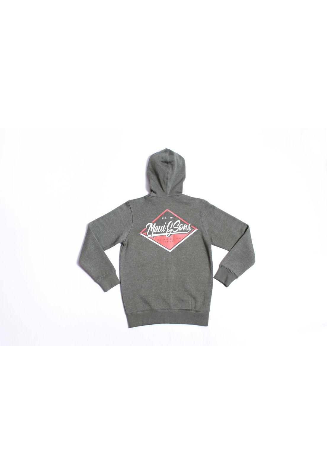 Poleron Juvenil Verde Maui and Sons 5O297-MI19-1