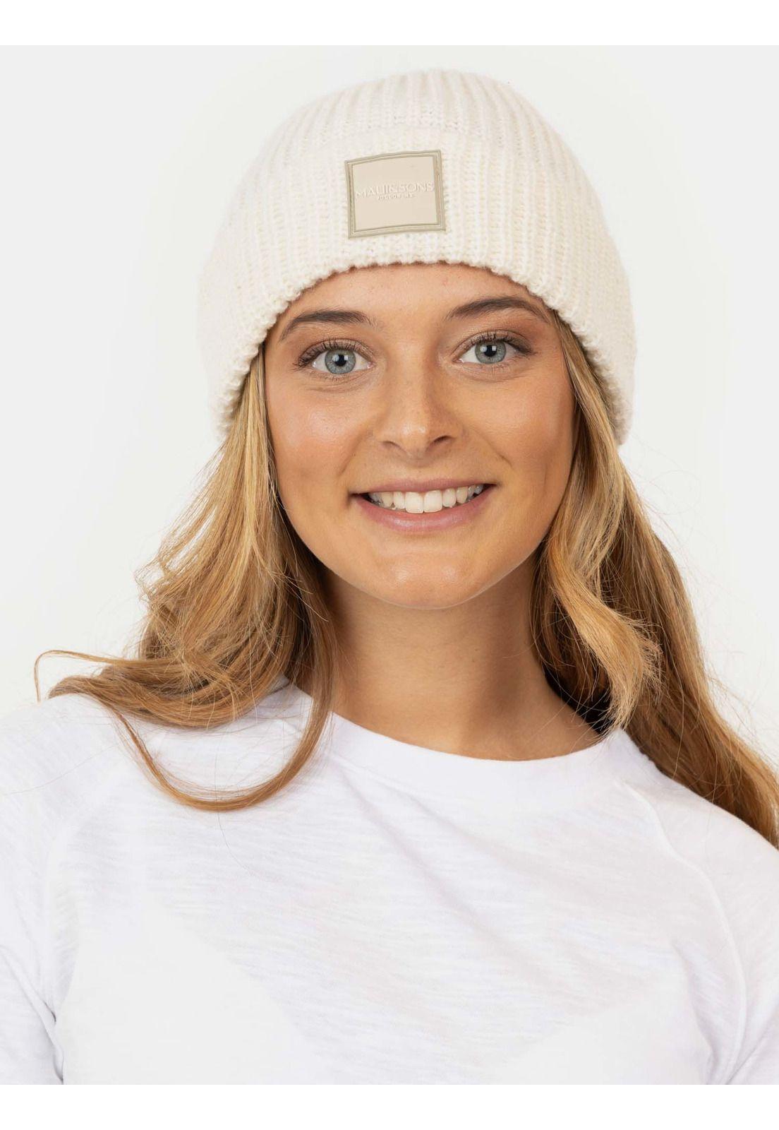 Gorro About A Snow Blanco Mujer Maui And Sons-0