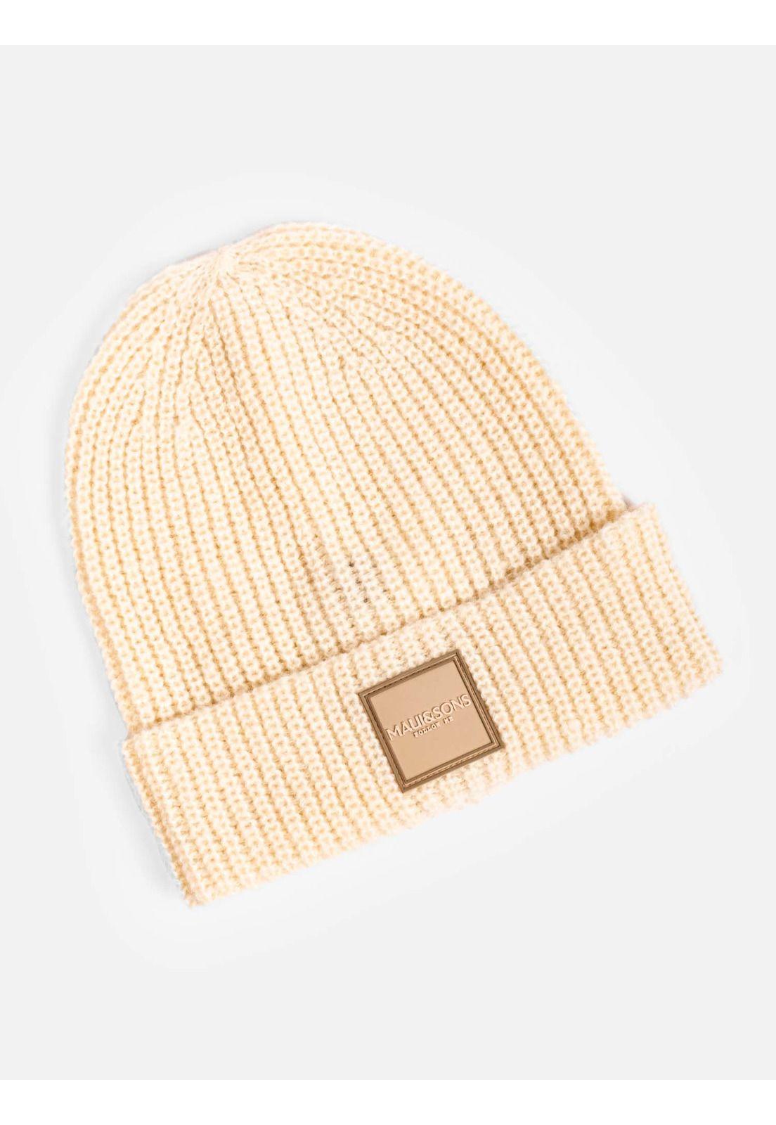Gorro About A Snow Blanco Mujer Maui And Sons-1