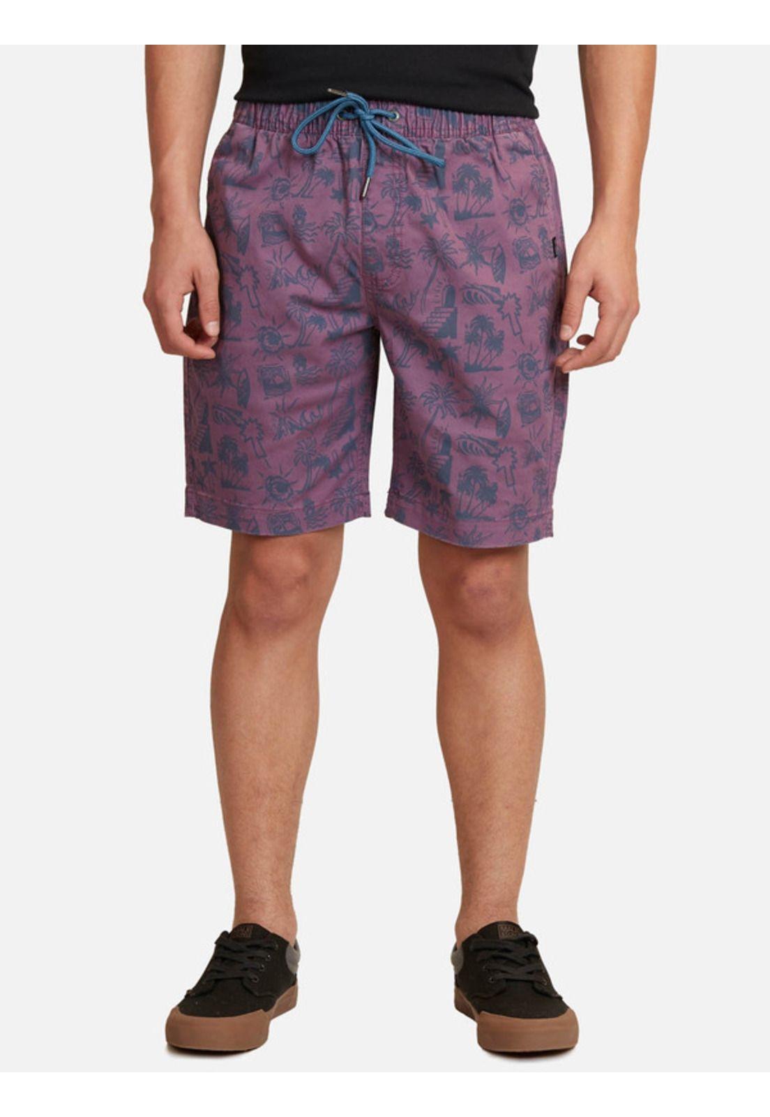 Bermuda Jogger Tribal Pink Young Multicolor Maui and sons-0