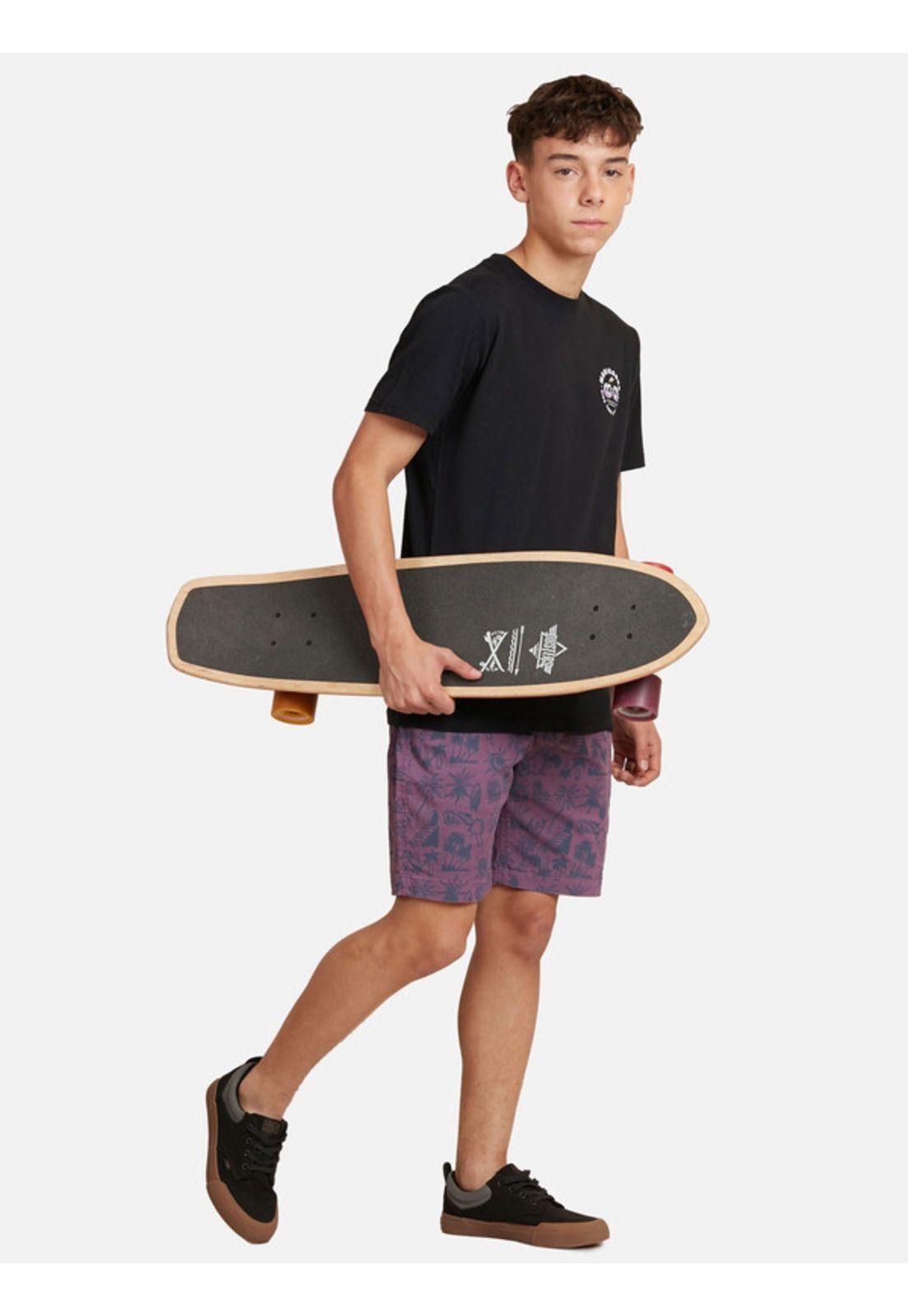 Bermuda Jogger Tribal Pink Young Multicolor Maui and sons-3