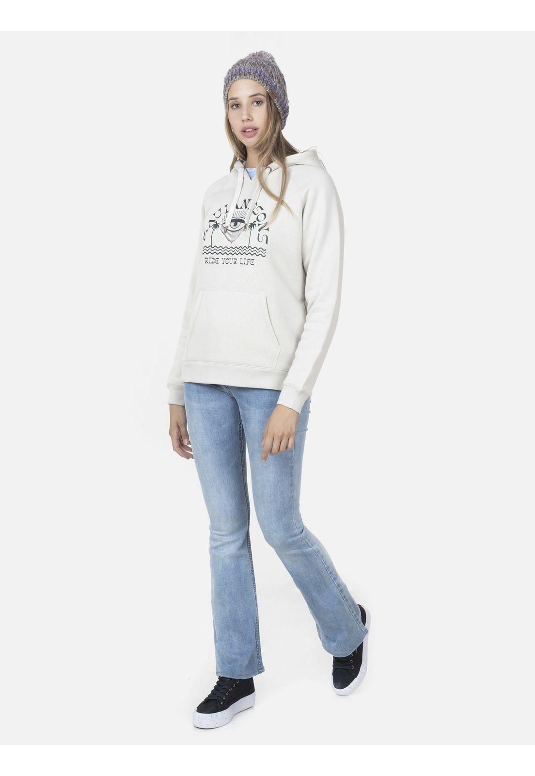 Canguro Mujer PROVIDENCE HOODIE Beige Maui and Sons-3