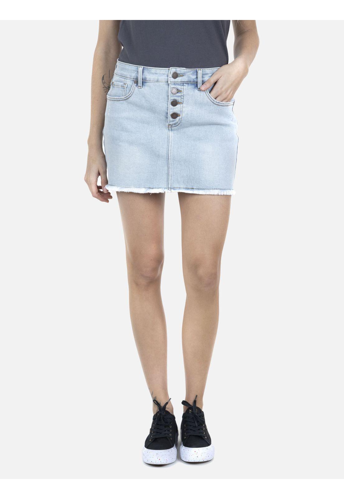 Falda Mujer 5L916-WV22 Celeste Maui and Sons-0