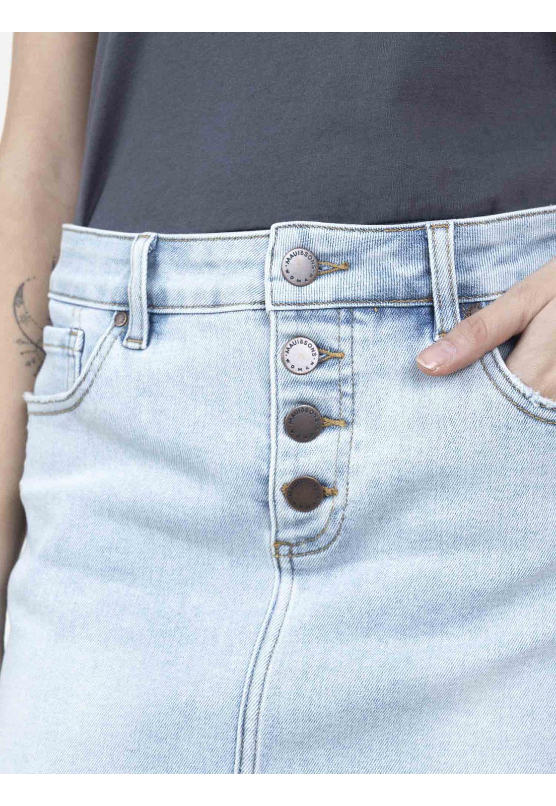 Falda Mujer 5L916-WV22 Celeste Maui and Sons-2