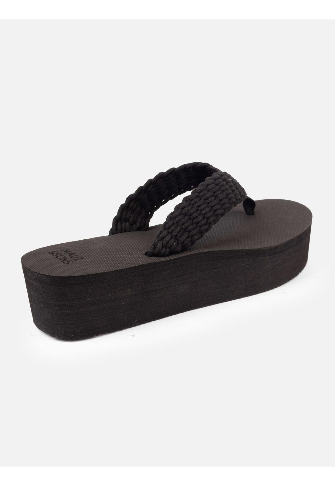 Sandalia Black Knit  Negro Mujer Maui And Sons-2