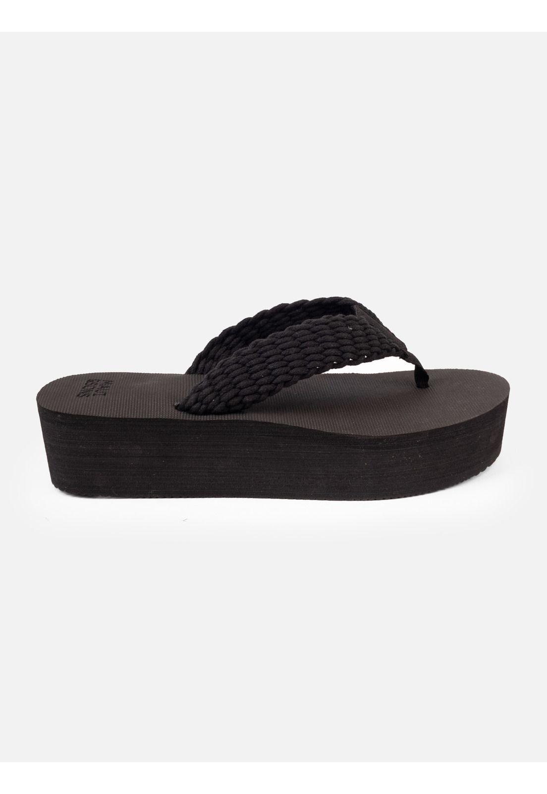 Sandalia Black Knit  Negro Mujer Maui And Sons-3