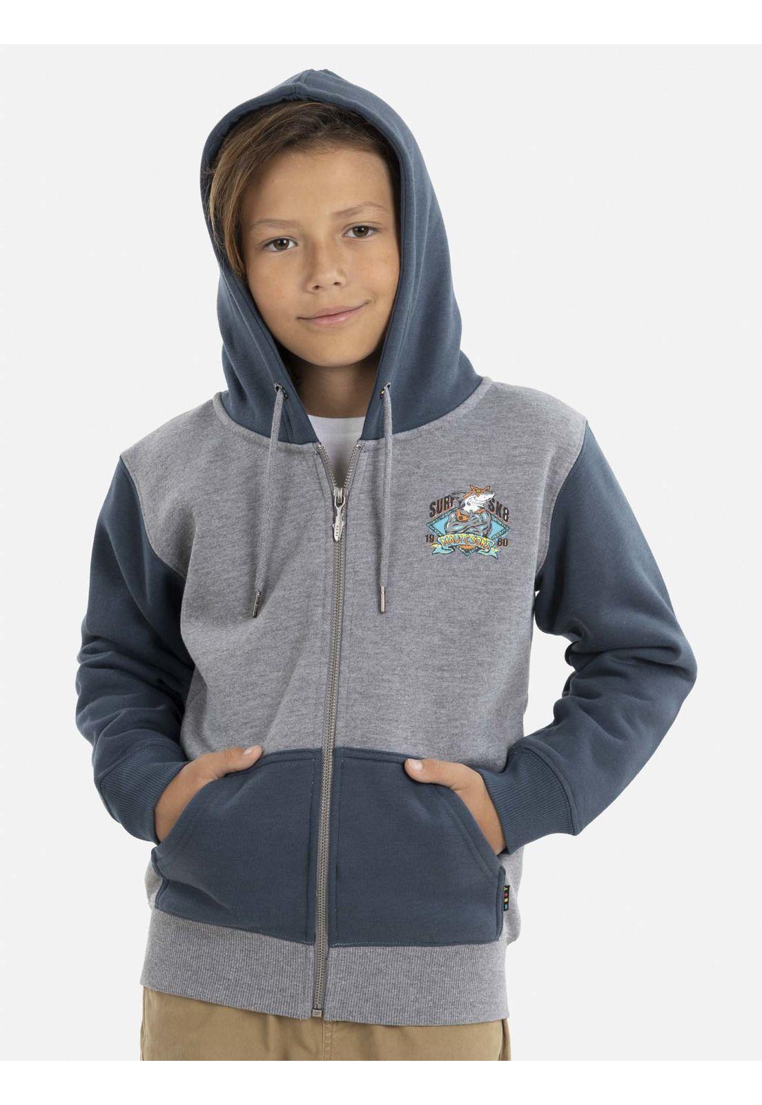Poleron SK8 Niño Gris Maui and Sons-0