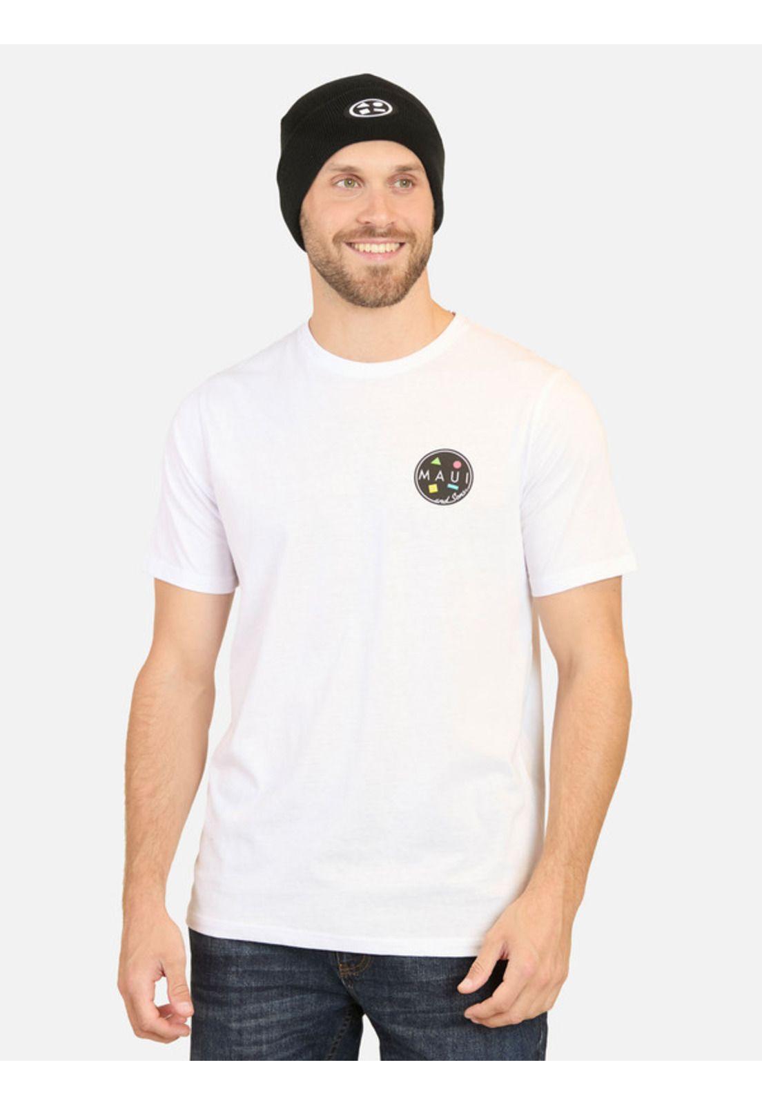 Polera Maui Rock Blanco Hombre Maui And Sons-0