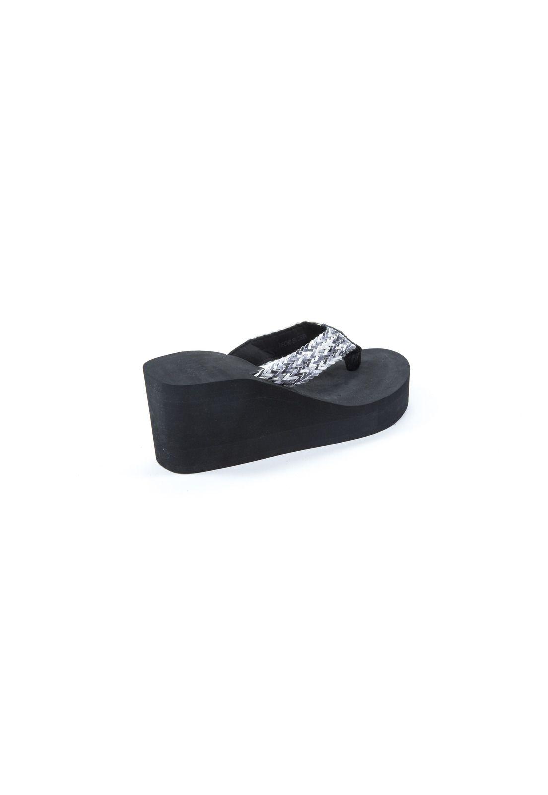 Sandalia Mujer Negro Maui and Sons 5S122-WV20-2