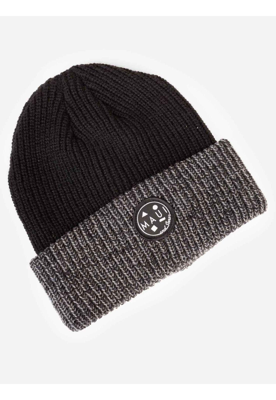 Gorro Riviera Negro Hombre Maui And Sons-2