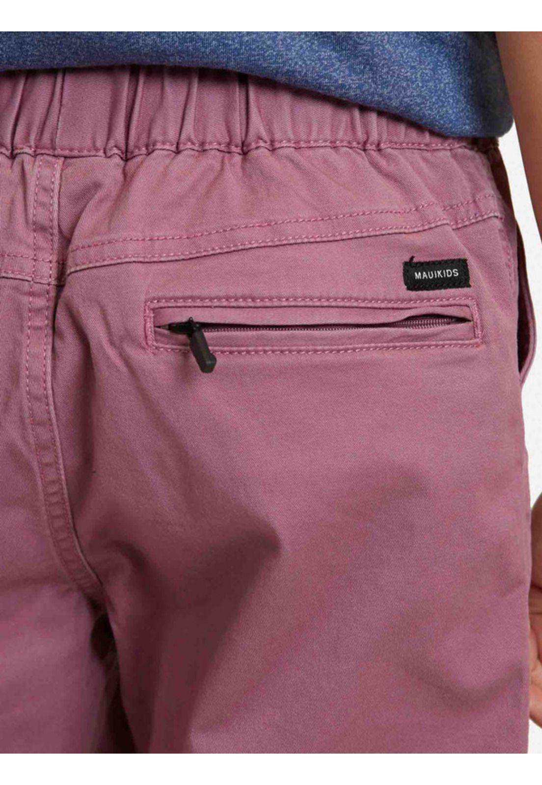 Bermuda Jogger Sand Kids Burdeo Maui and sons-2