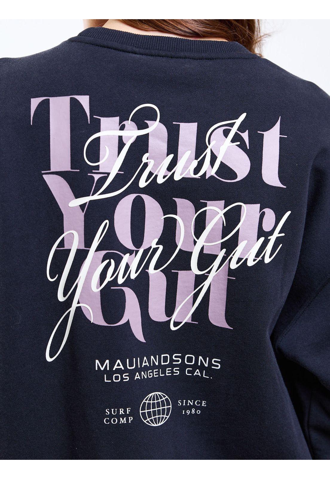 Poleron CR Tanna Negro Mujer Maui And Sons-7