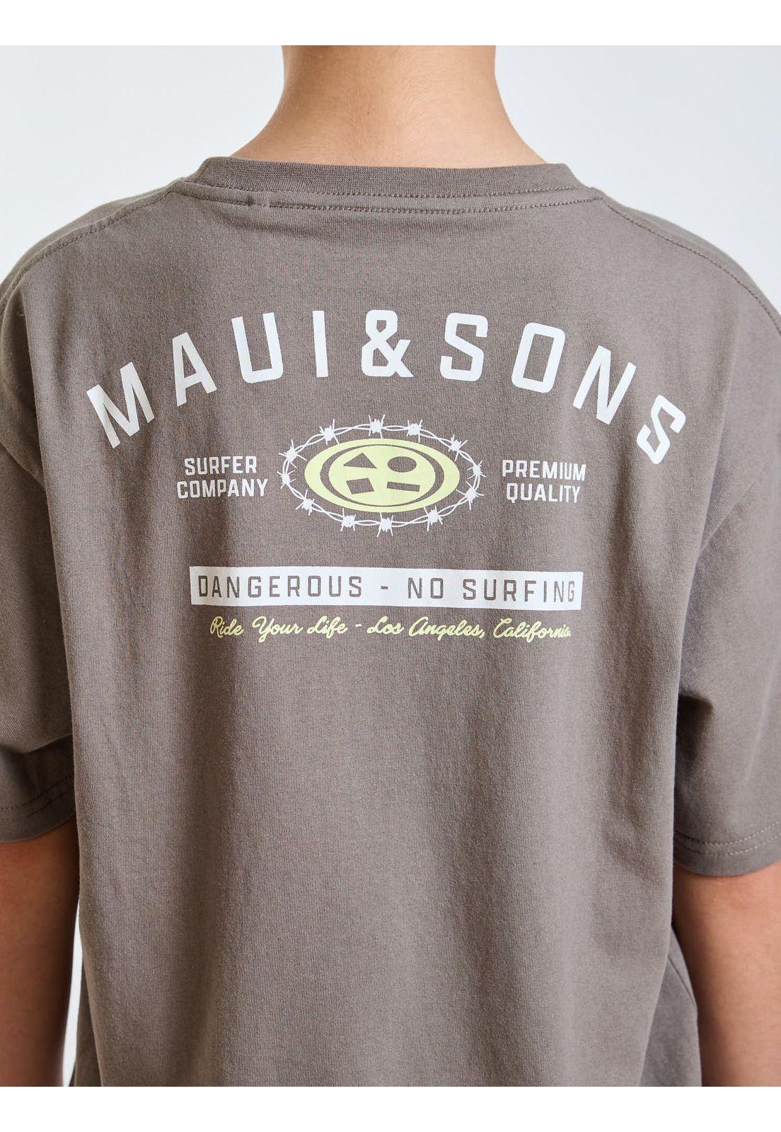 Polera MC Beach Café Infantil Maui and Sons-3
