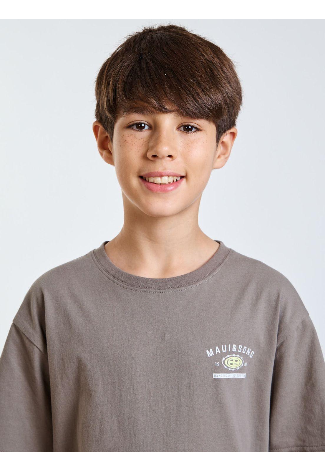 Polera MC Beach Café Infantil Maui and Sons-4