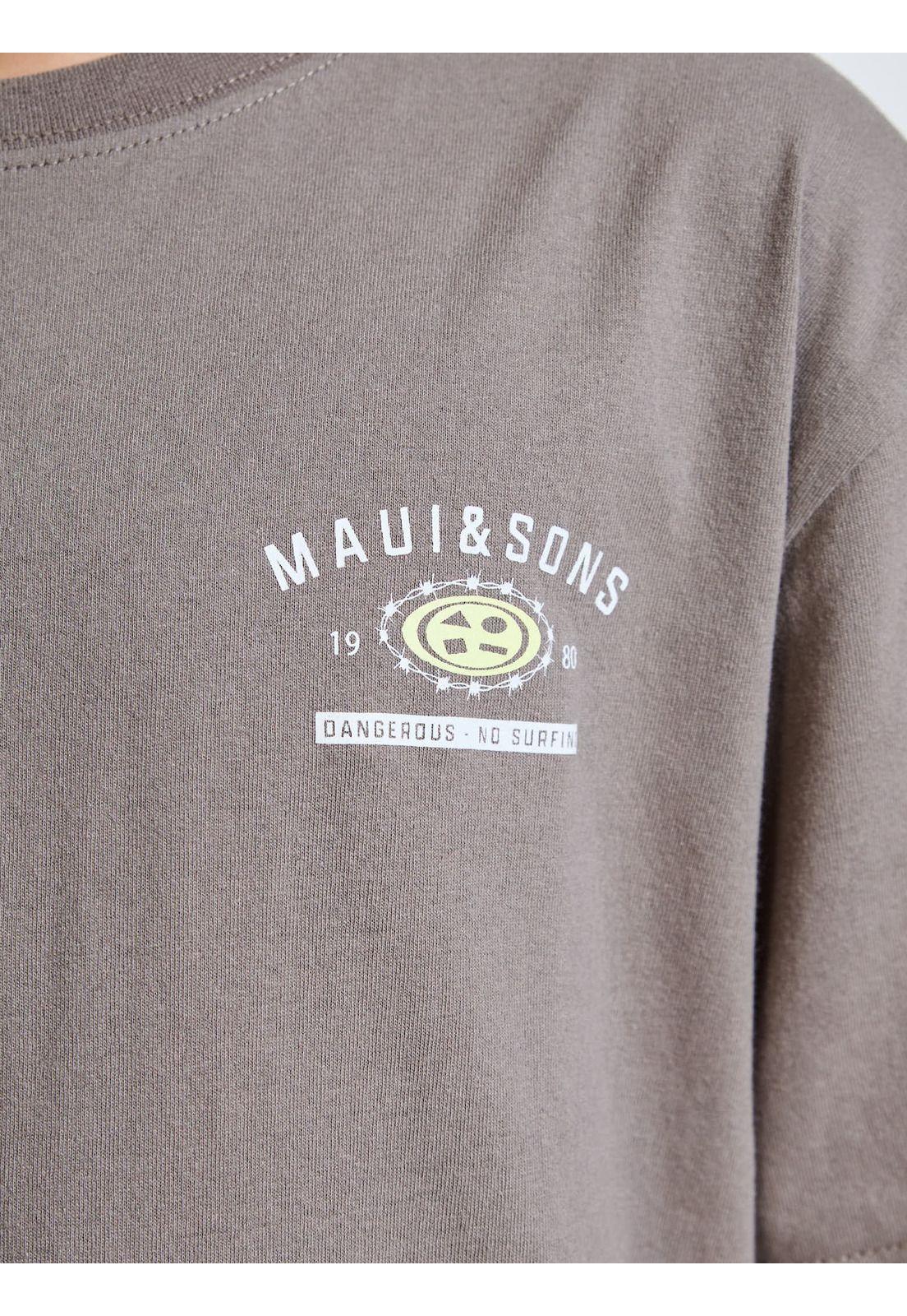 Polera MC Beach Café Infantil Maui and Sons-5