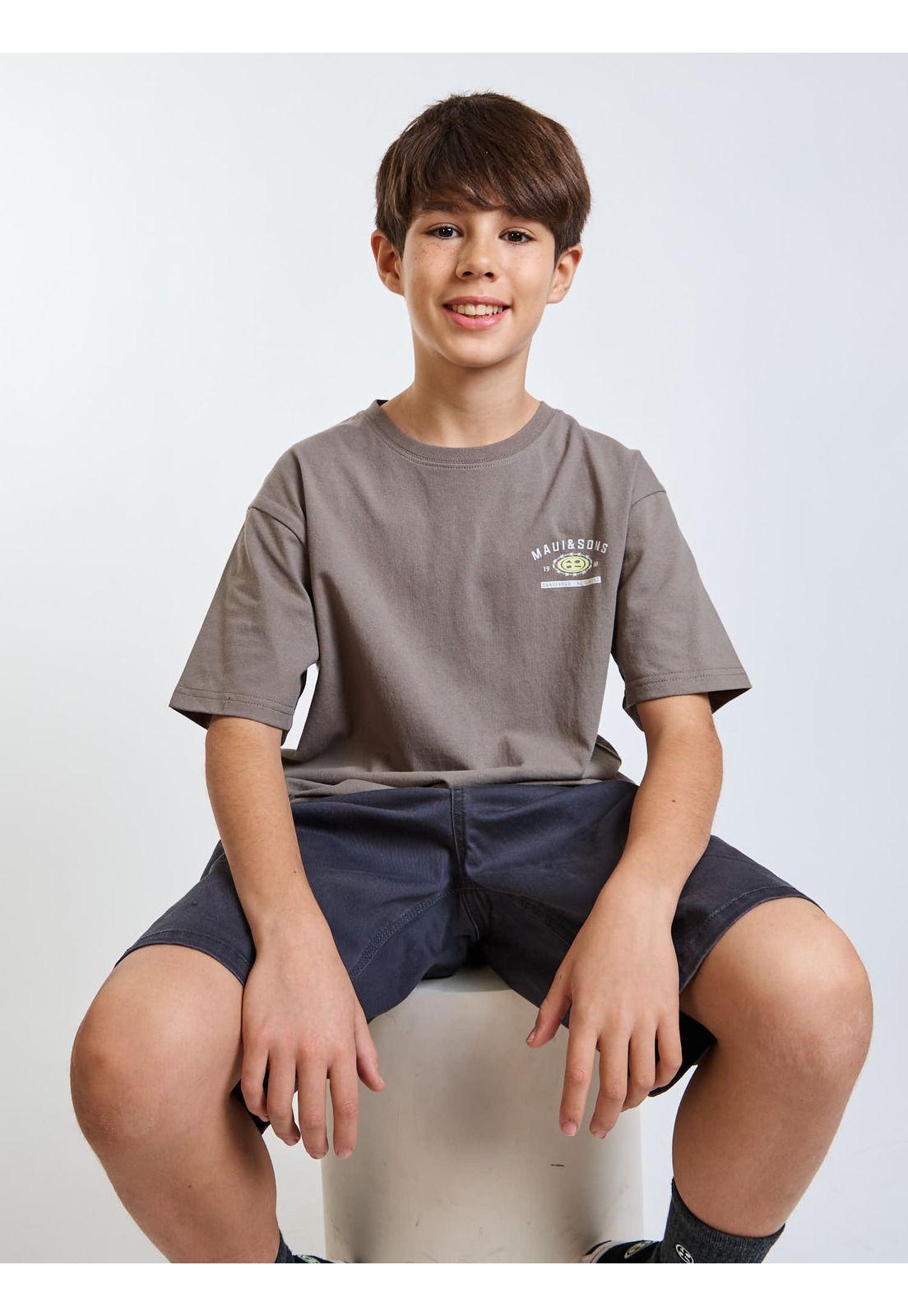 Polera MC Beach Café Infantil Maui and Sons-7