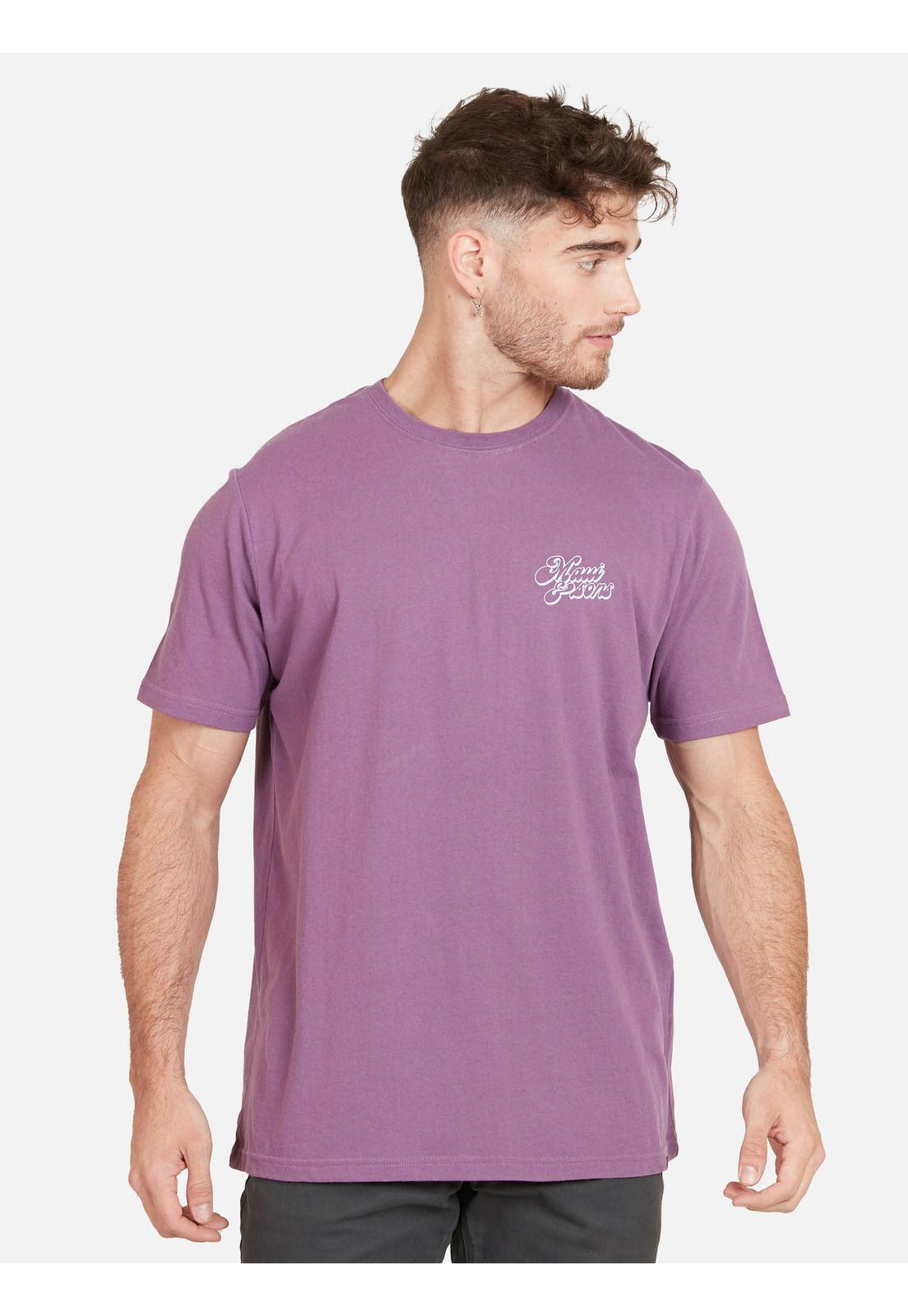 Polera ESTABLISHED 1980 SS TEE Hombre Rojo Maui & Sons-0