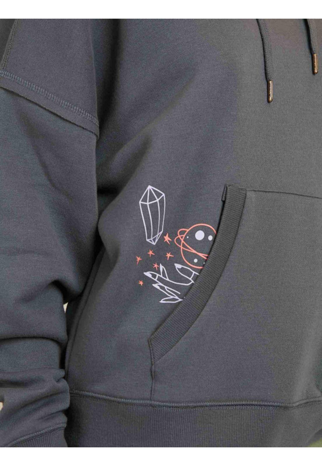 Poleron Magic Surf Mujer Gris Maui And Sons-2