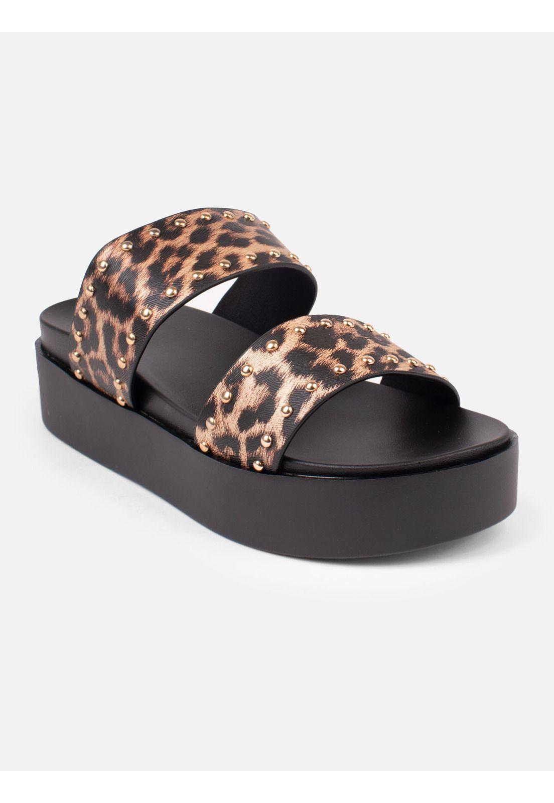 Sandalia Full Animal Print  Multicolor Mujer Maui And Sons-0