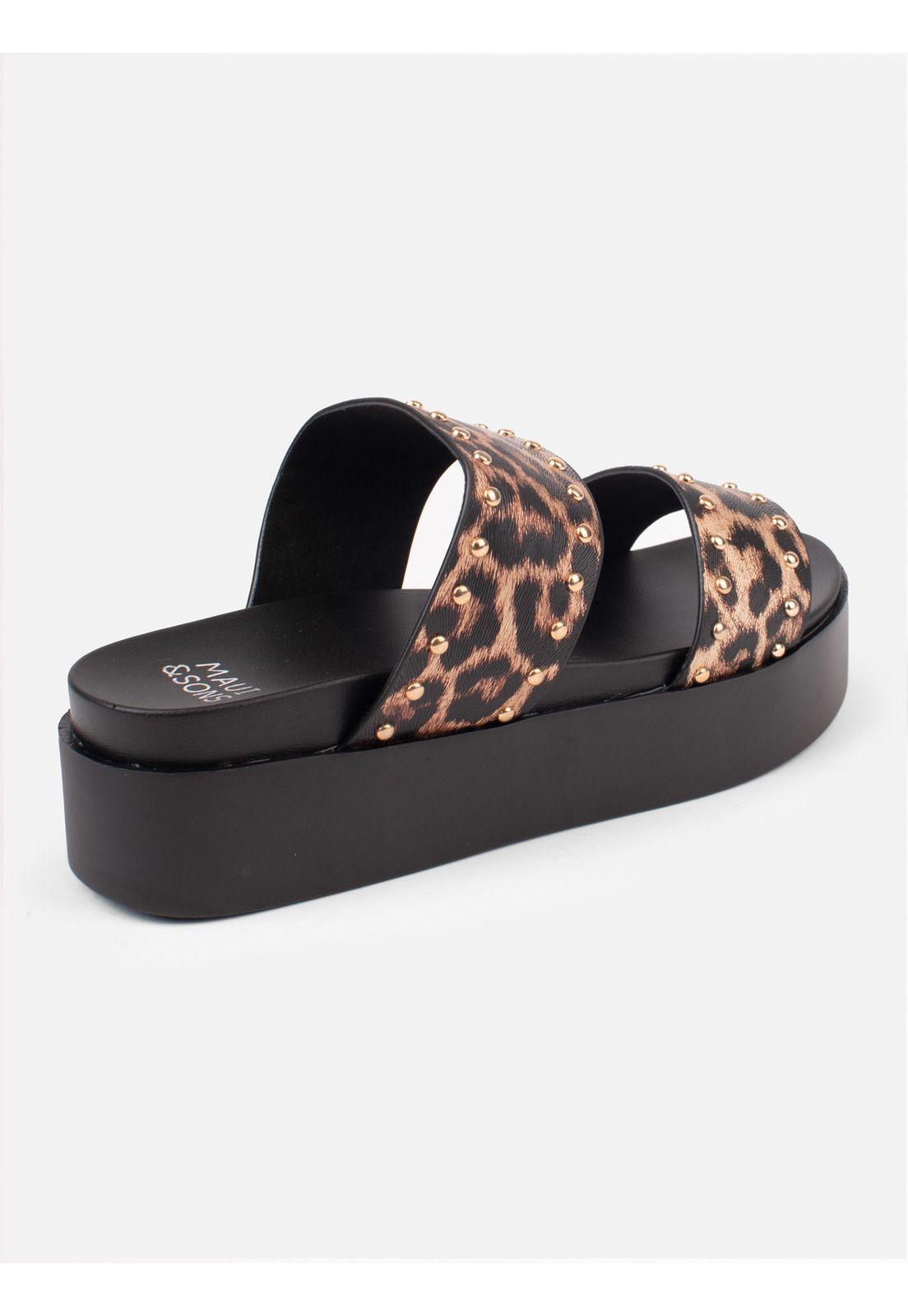 Sandalia Full Animal Print  Multicolor Mujer Maui And Sons-3