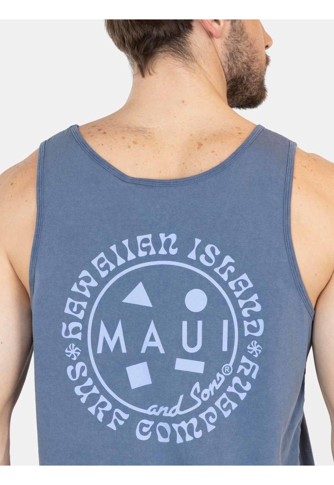 Polera UVP Sol Azul Hombre Maui And Sons-2