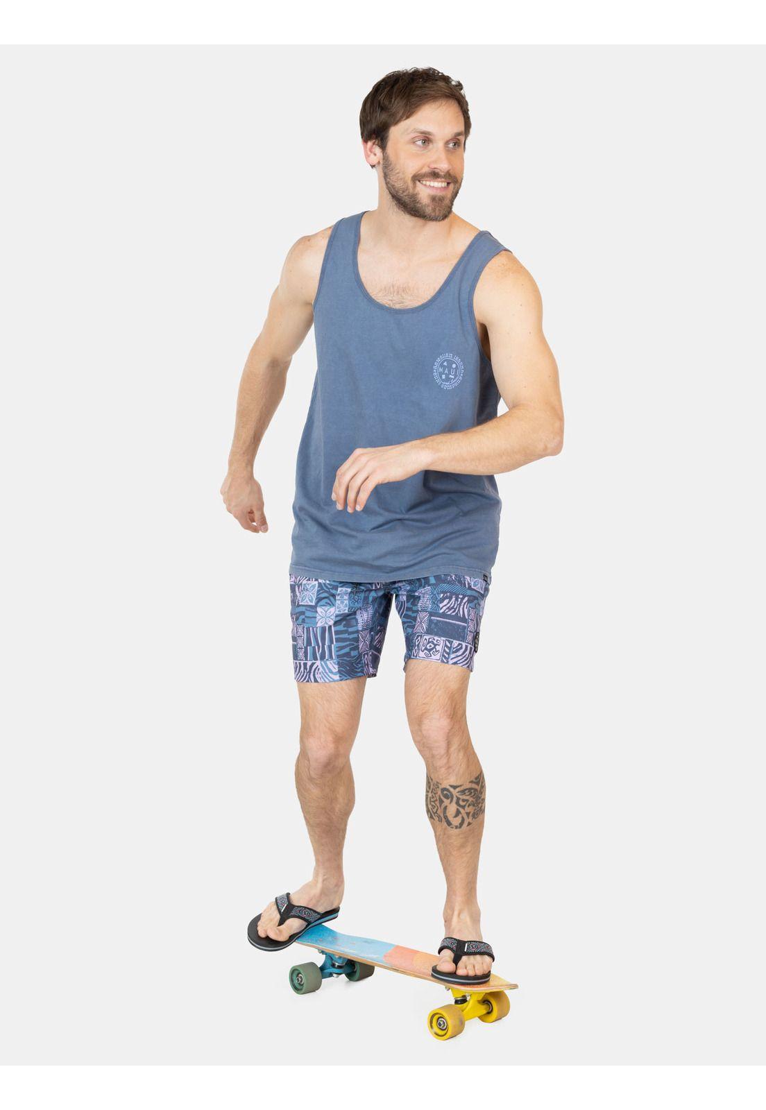Polera UVP Sol Azul Hombre Maui And Sons-3