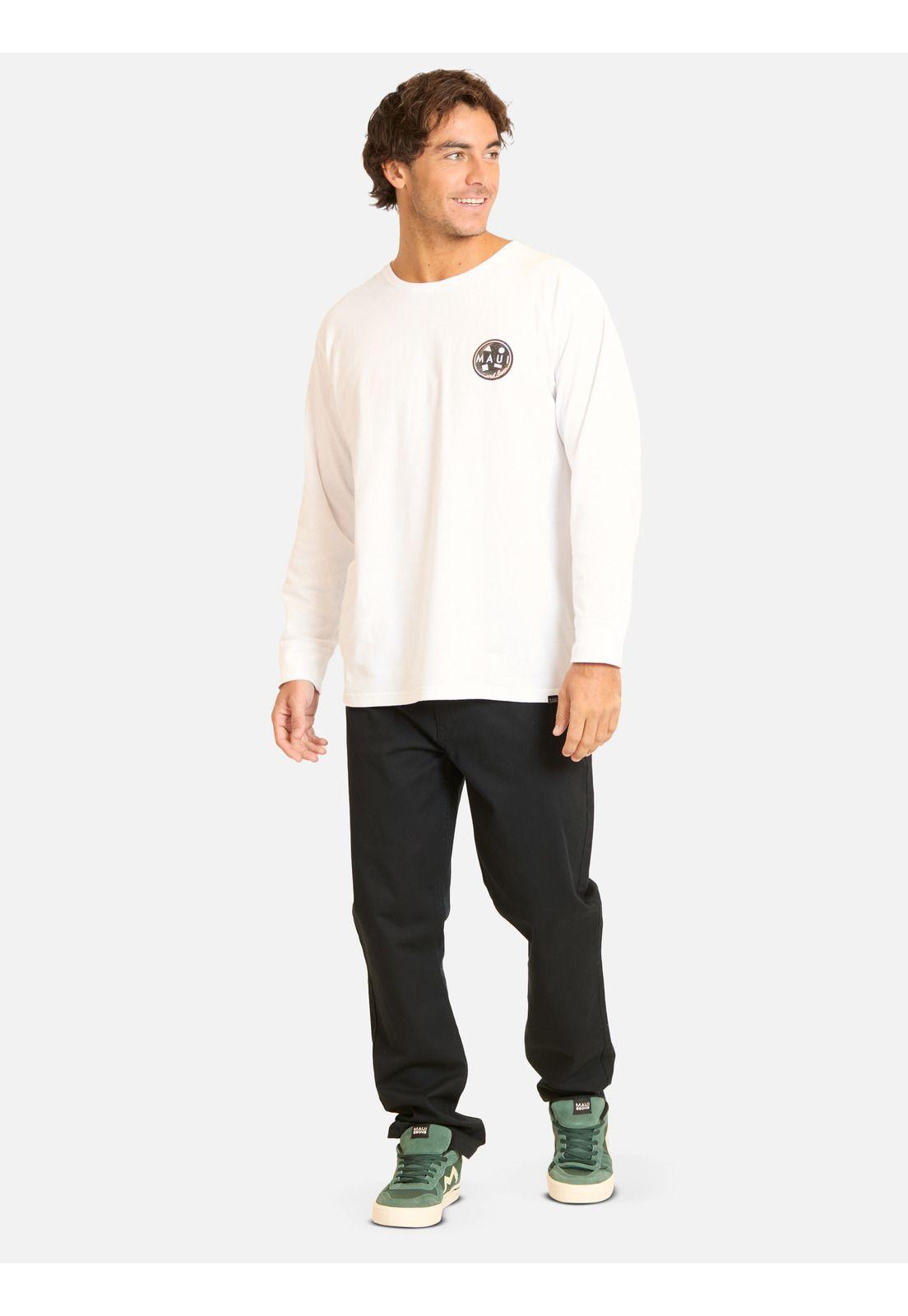 Pantalón Riptide Negro Hombre Maui And Sons-4
