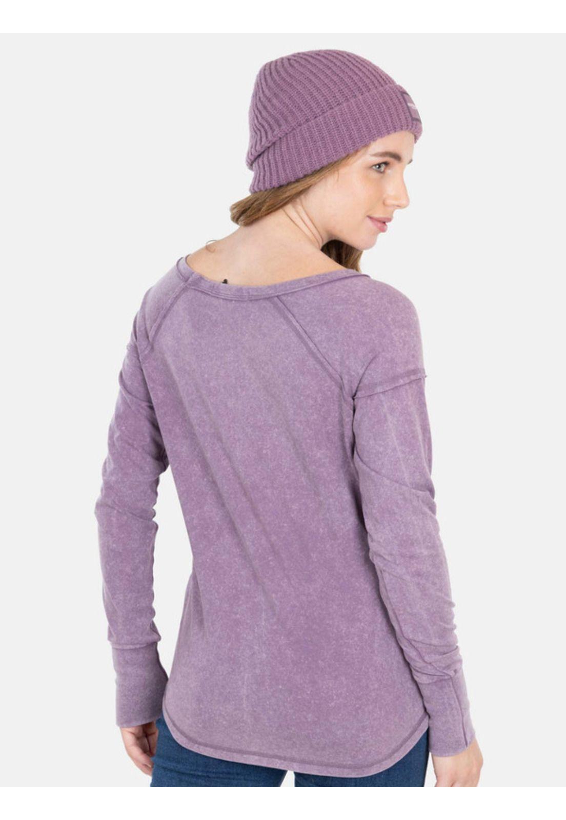 Polera Venice Beach T-Shirt Morado Mujer Maui And Sons-1