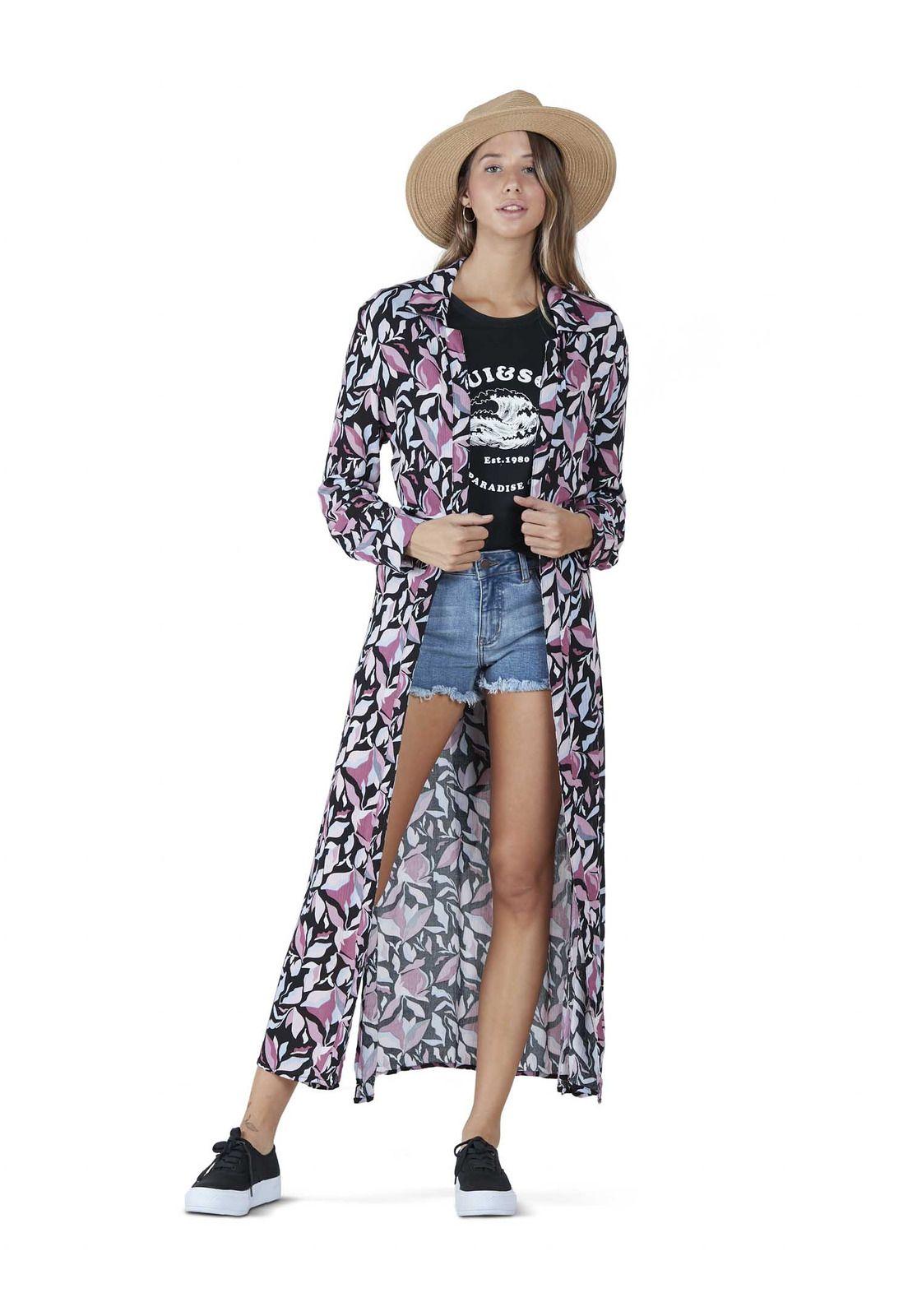 Blusa Mujer Negro 5C958-WV22 Maui And Sons-0