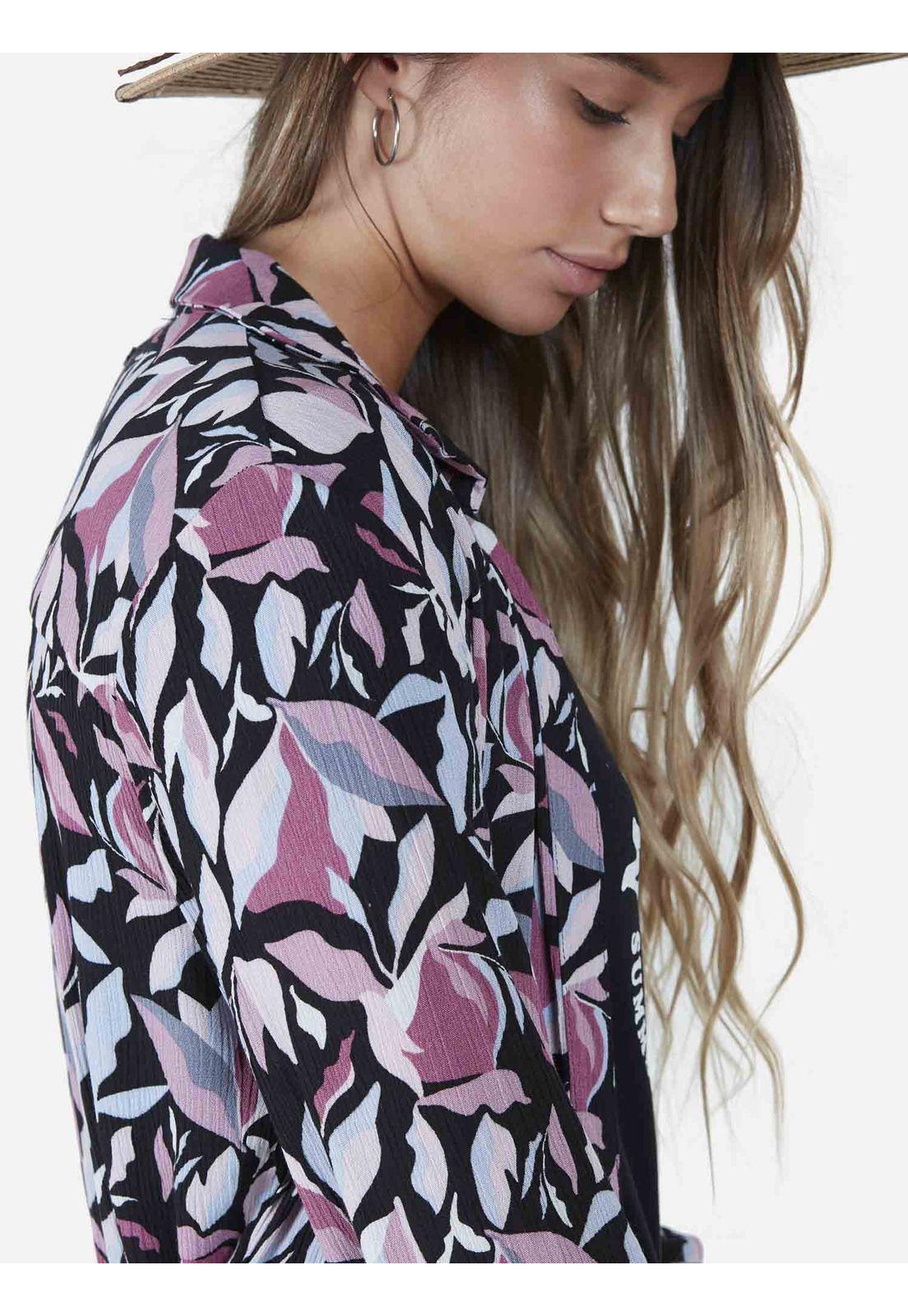 Blusa Mujer Negro 5C958-WV22 Maui And Sons-2