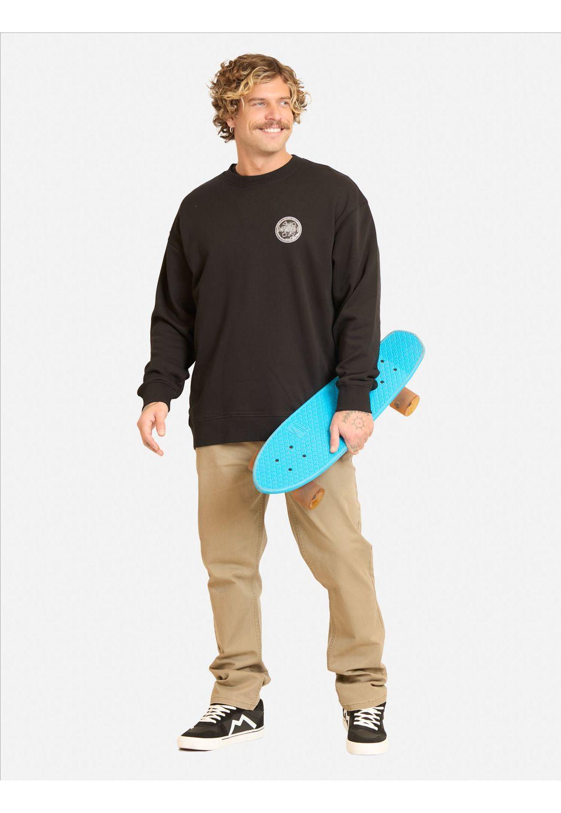 Poleron CR Brisaria Negro Hombre Maui And Sons-3