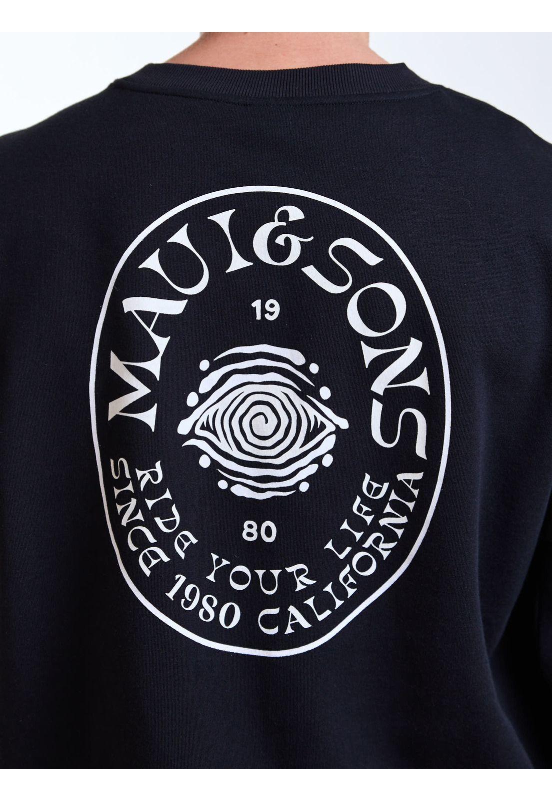 Poleron CR Kahuna Negro Hombre Maui and Sons-3