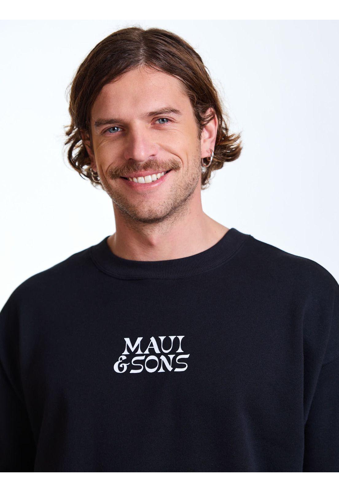 Poleron CR Kahuna Negro Hombre Maui and Sons-4