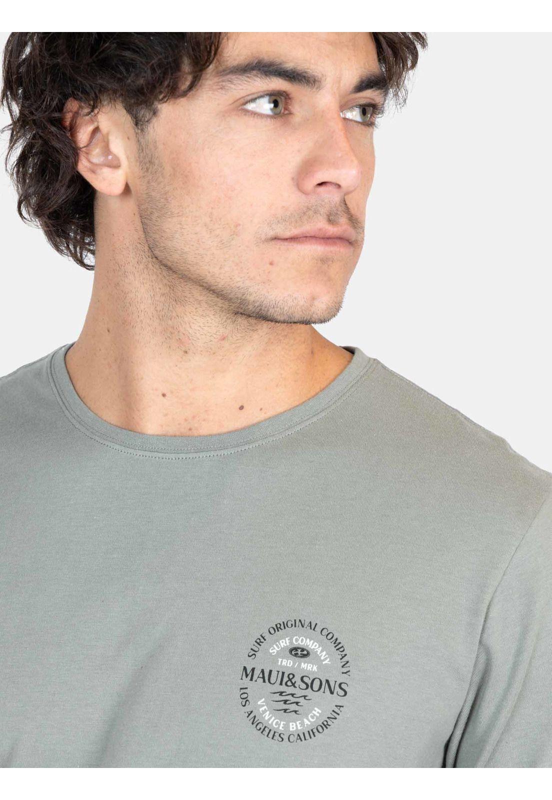 Polera ML Lei Breeze Verde Hombre Maui And Sons-2