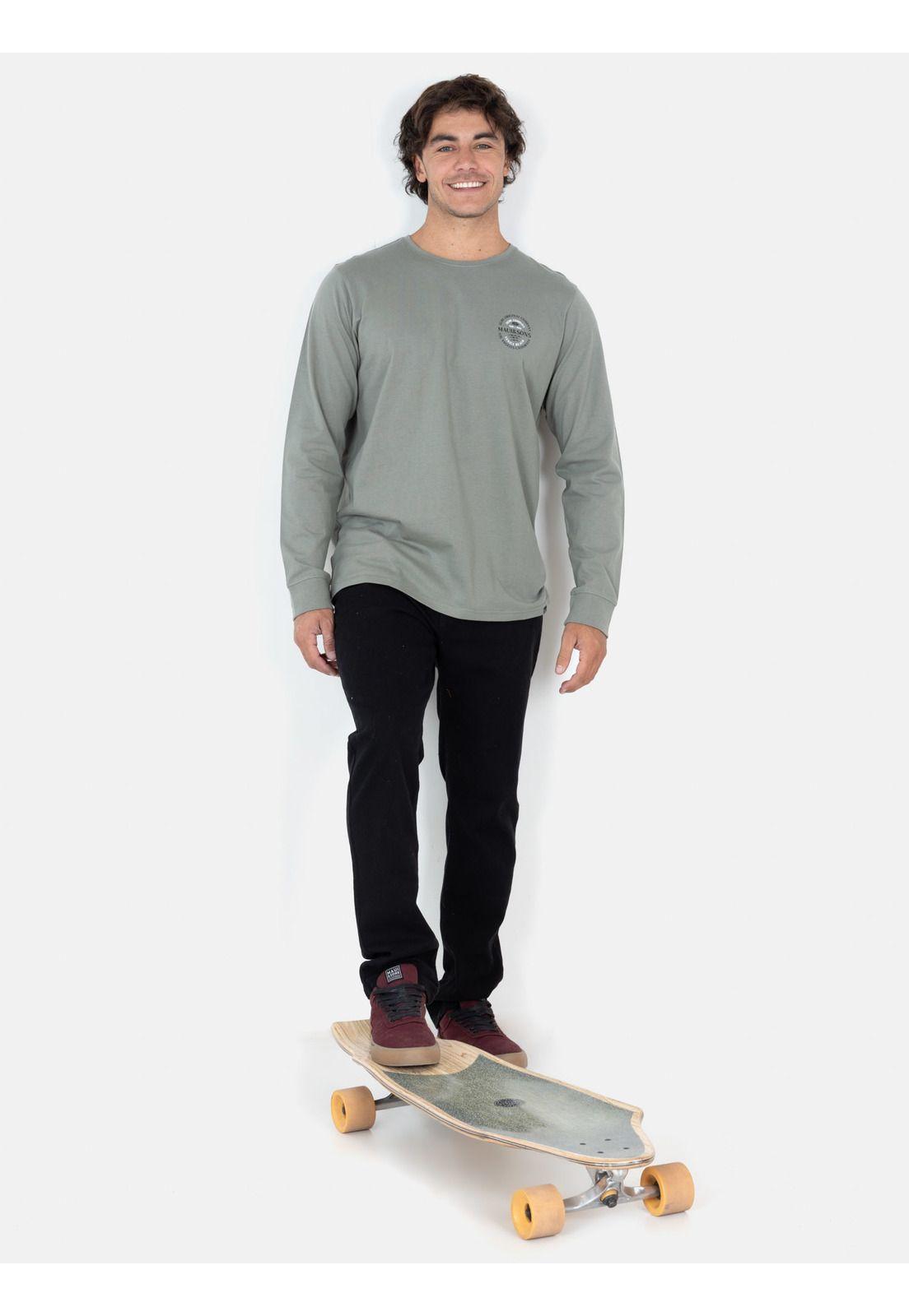 Polera ML Lei Breeze Verde Hombre Maui And Sons-3