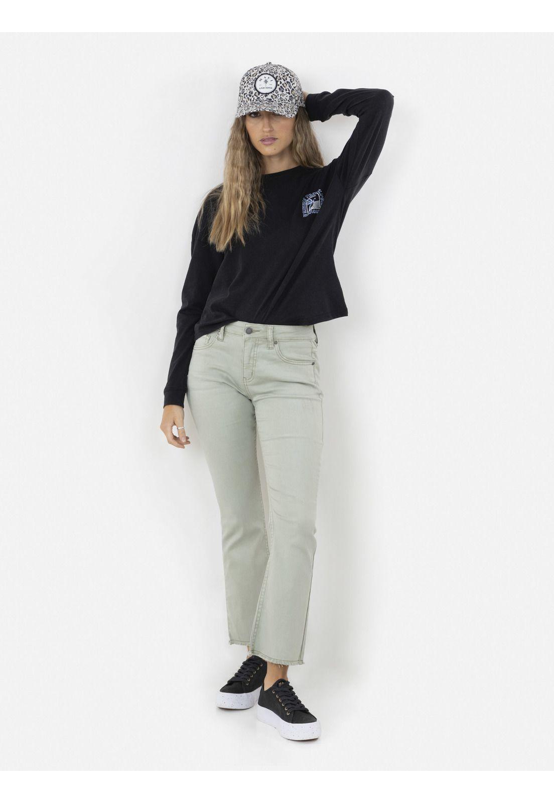 Polera SUMMER VIBES CALI Mujer Negro Maui and Sons-3