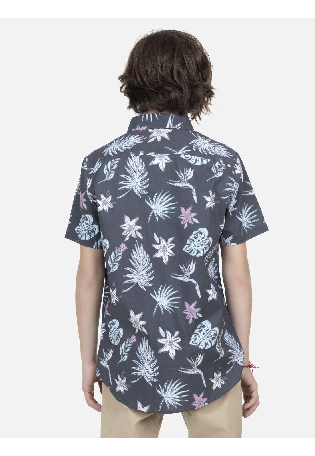 Camisa Juvenil Gris Oscuro 5C934-MV22 Maui and Sons-1