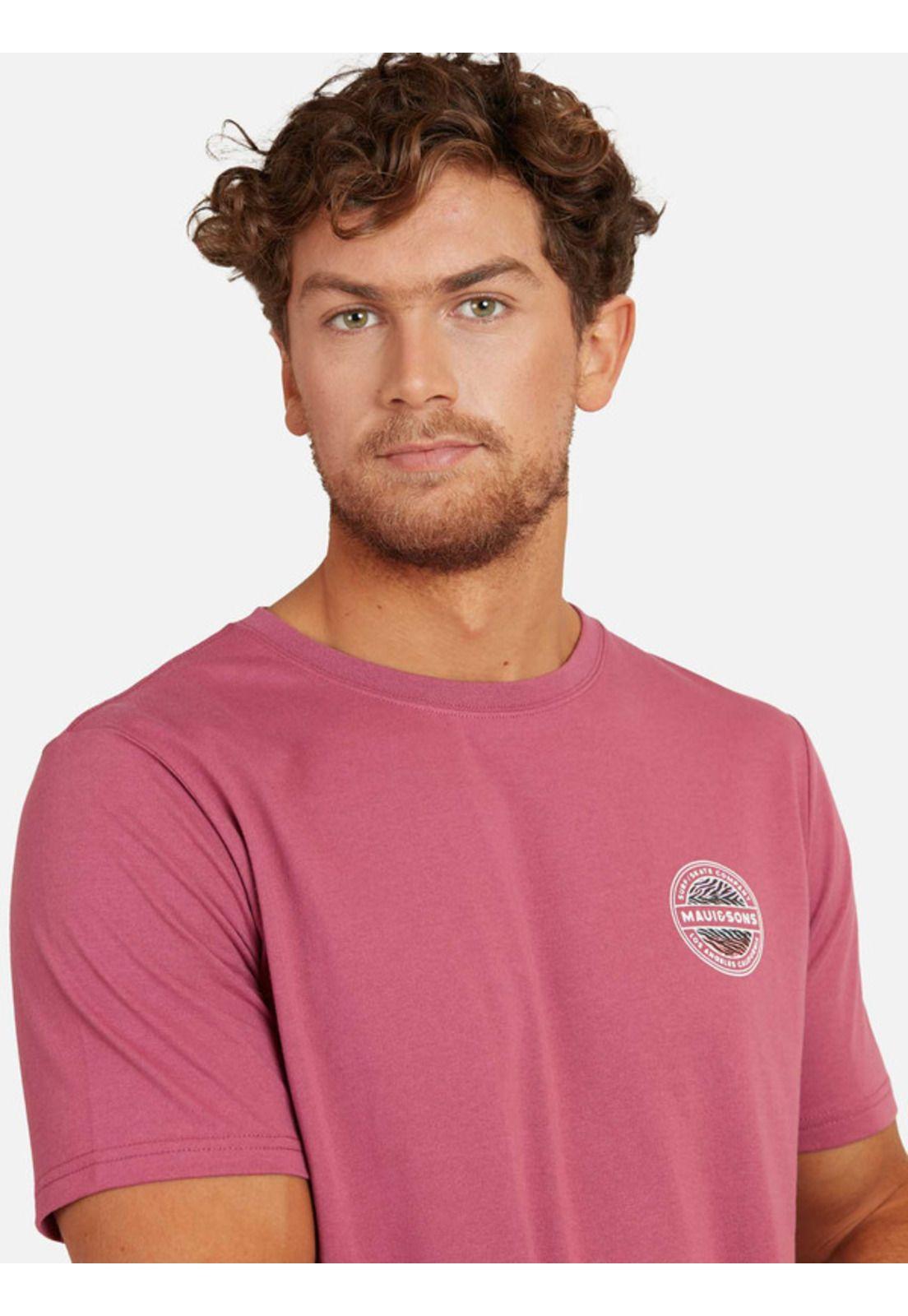 Polera Surf Skate Company Hombre Rojo Maui And Sons-2