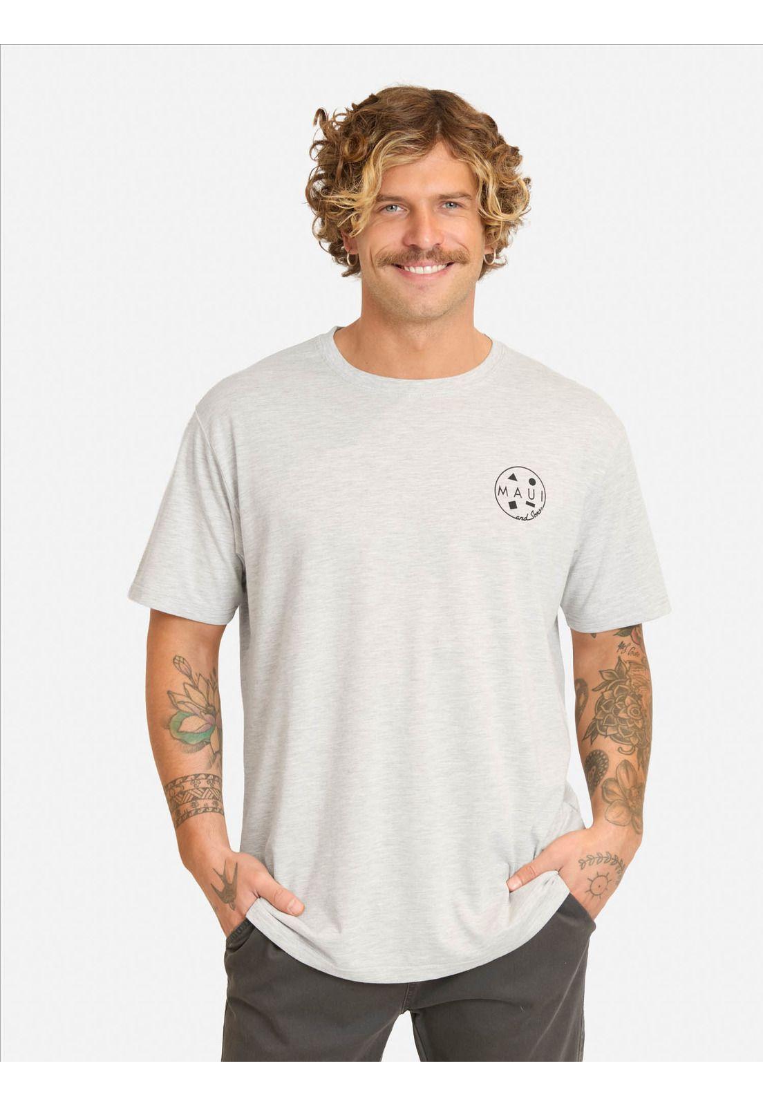 Polera MC Yanika Gris Hombre Maui And Sons-0