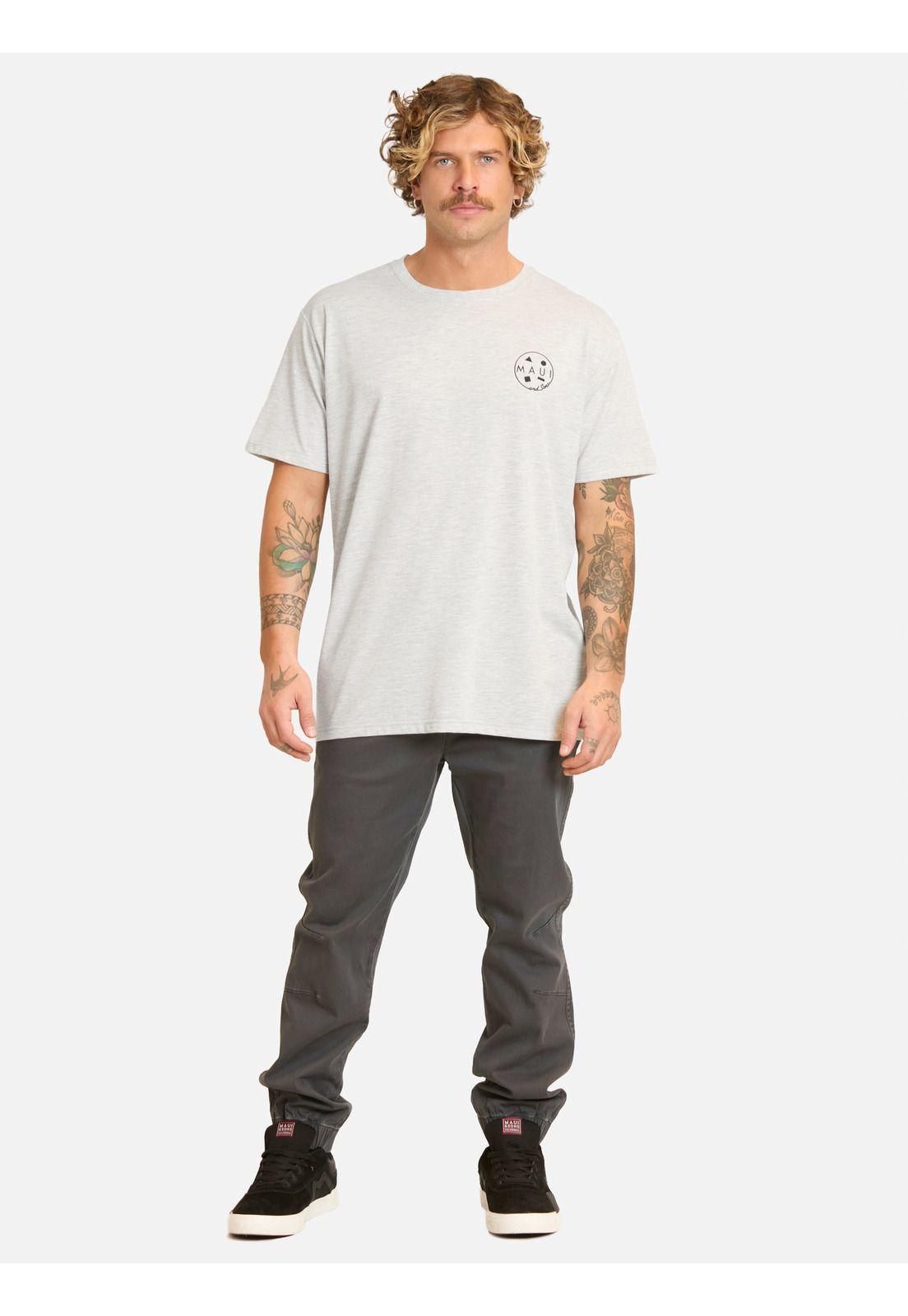 Polera MC Yanika Gris Hombre Maui And Sons-3