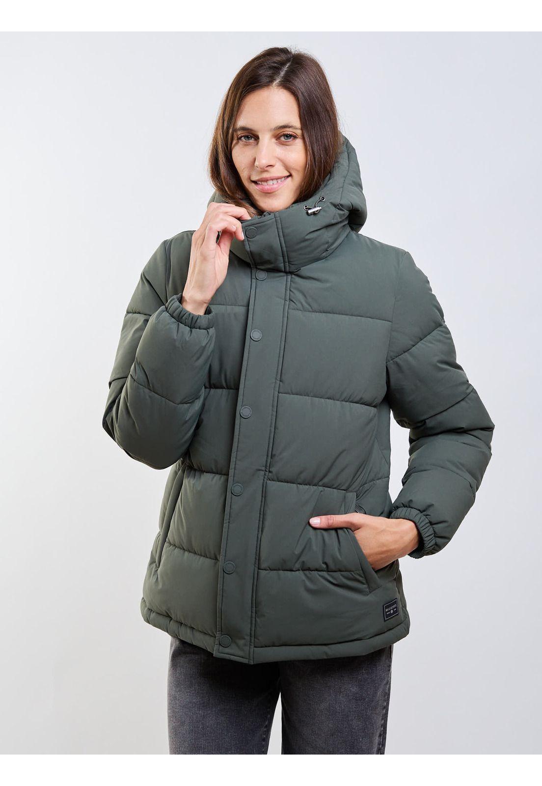 Parka Evening Sand Verde Mujer Maui And Sons-0
